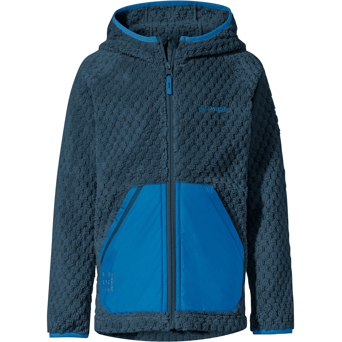 Vaude Enfants Veste Manukau Fleece (taille 98, Bleu)