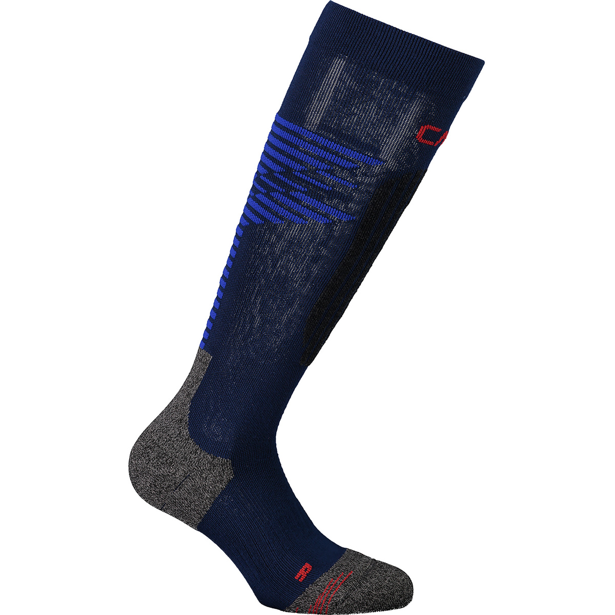 CMP Uomo Calze da sci Lenpur (Taglia 46 , Blu)
