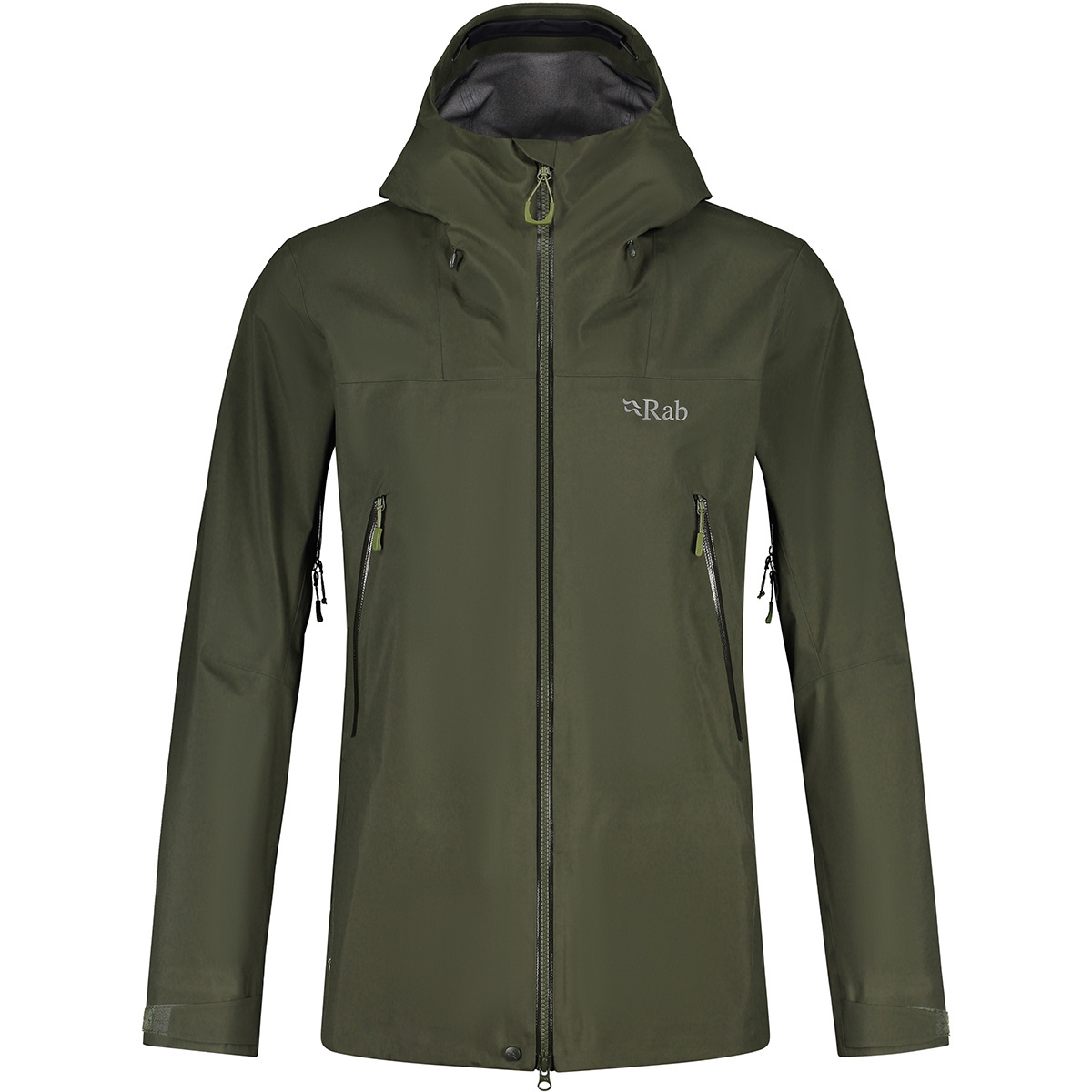 Rab Herren Kangri GTX Jacke (Größe L, oliv)