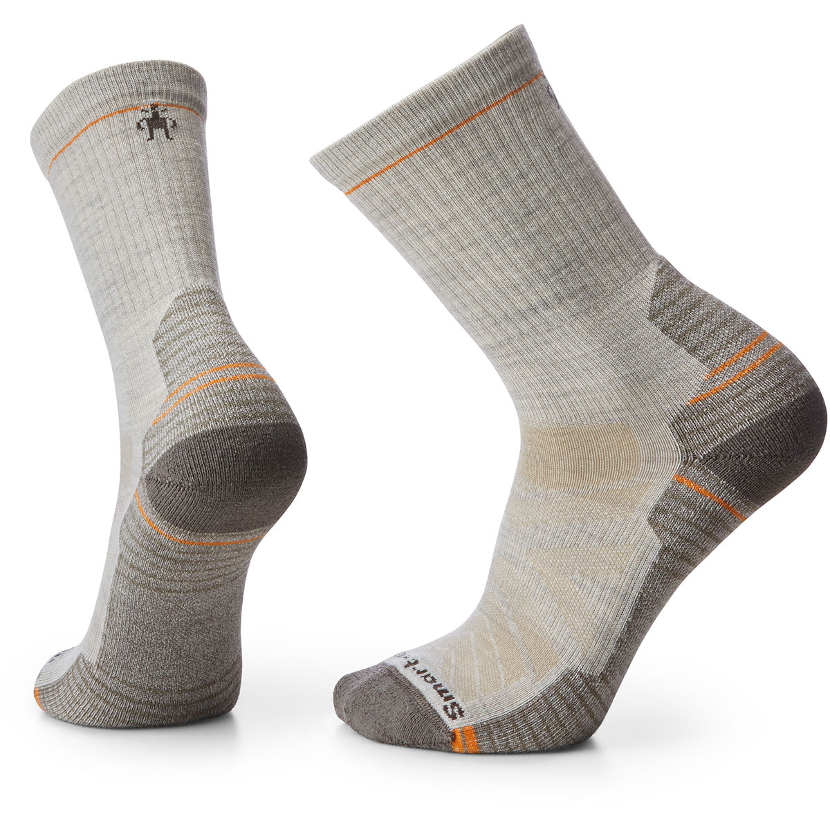 Smartwool Herren Hike Light Cushion Crew Socken (Größe 46 , weiss)