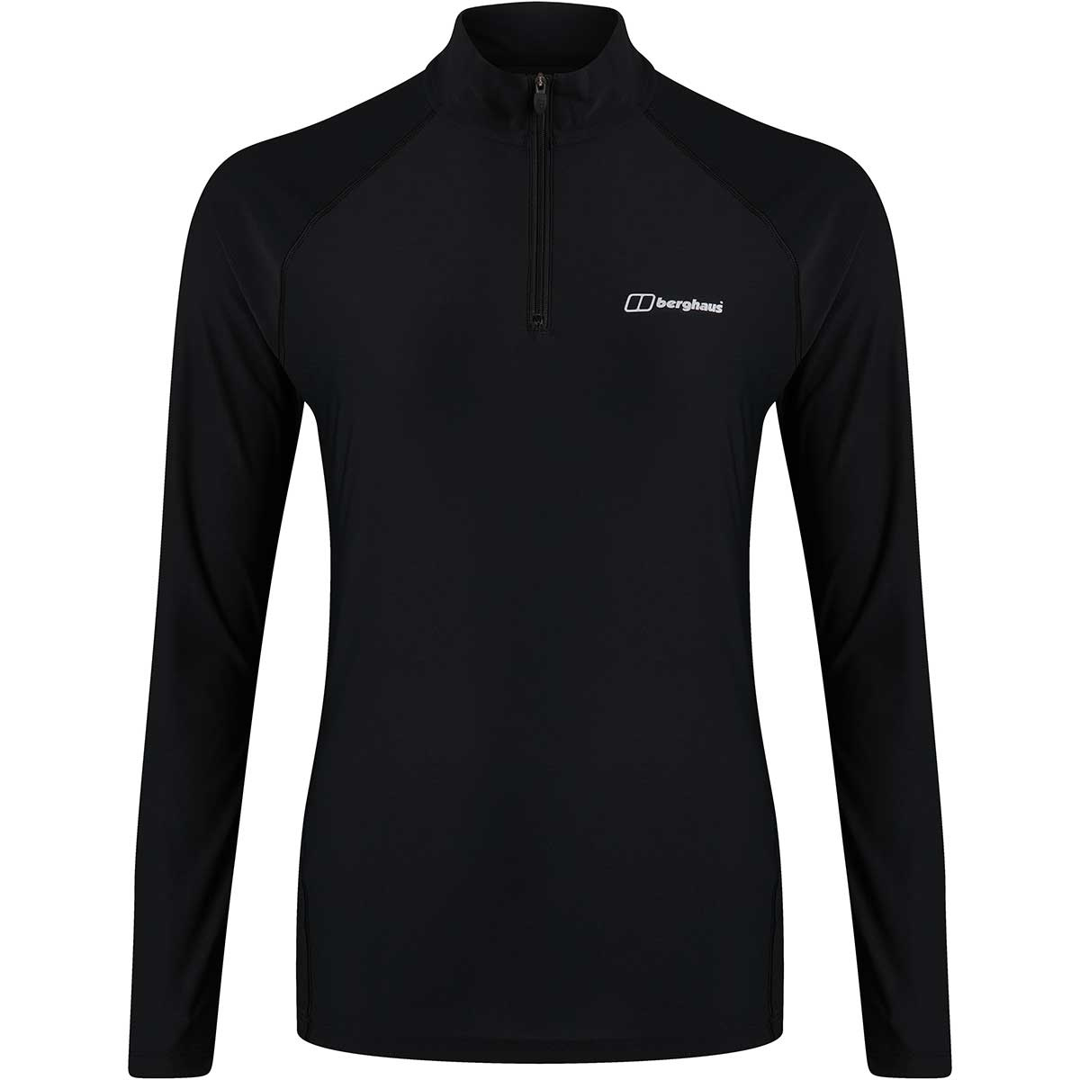 Image of Berghaus Donna Maglia a manica lunga e mezza zip 24/7 Tech