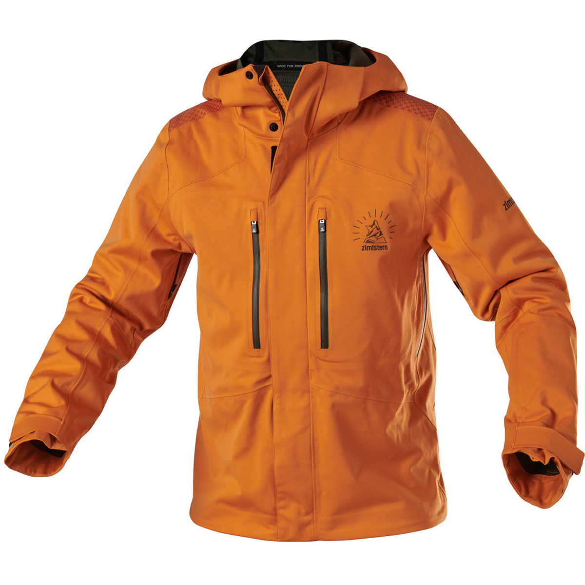 Zimtstern Homme Veste Saentiz (taille XL, Orange)