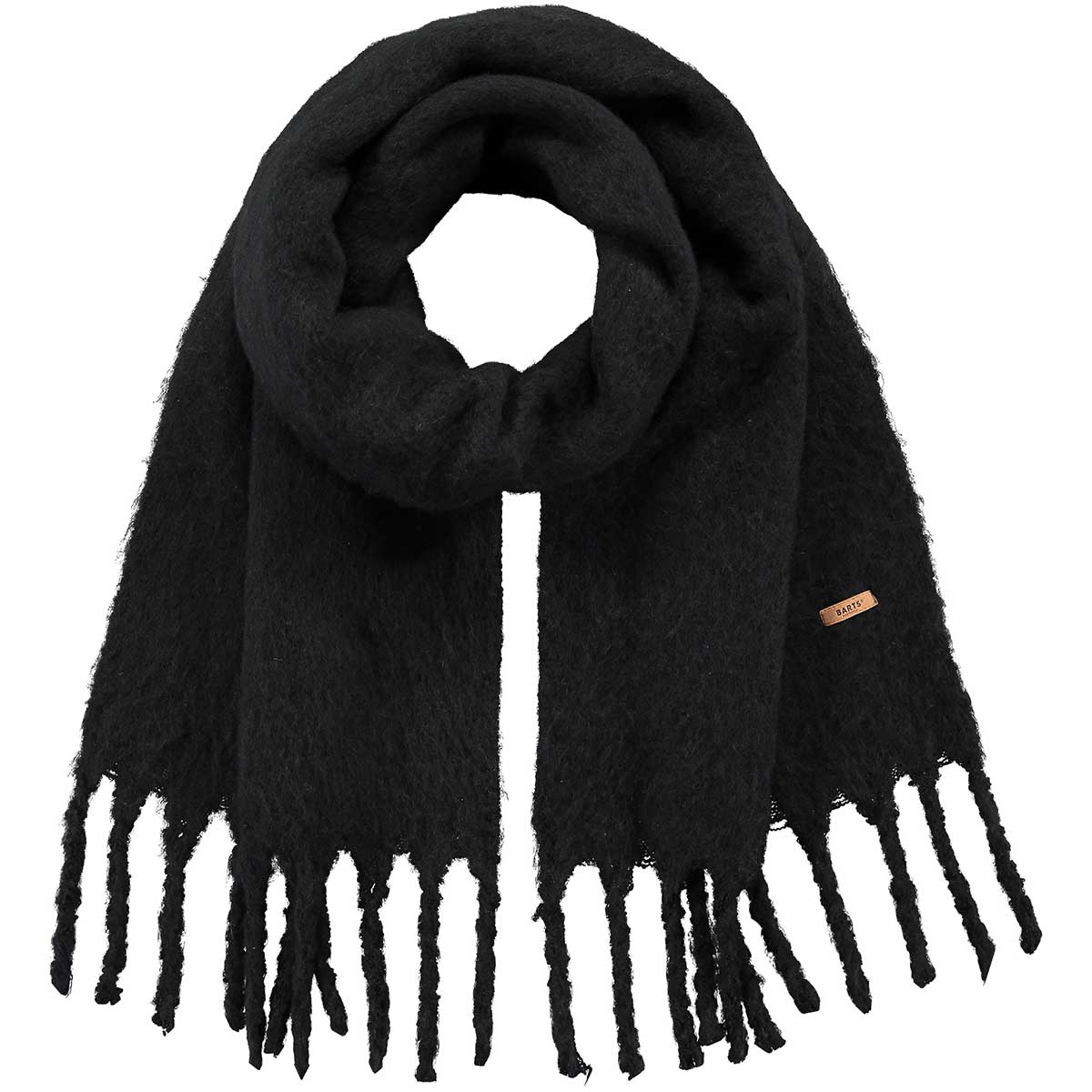 Barts Donna Sciarpa Fyone (Taglia ONE SIZE, Nero)
