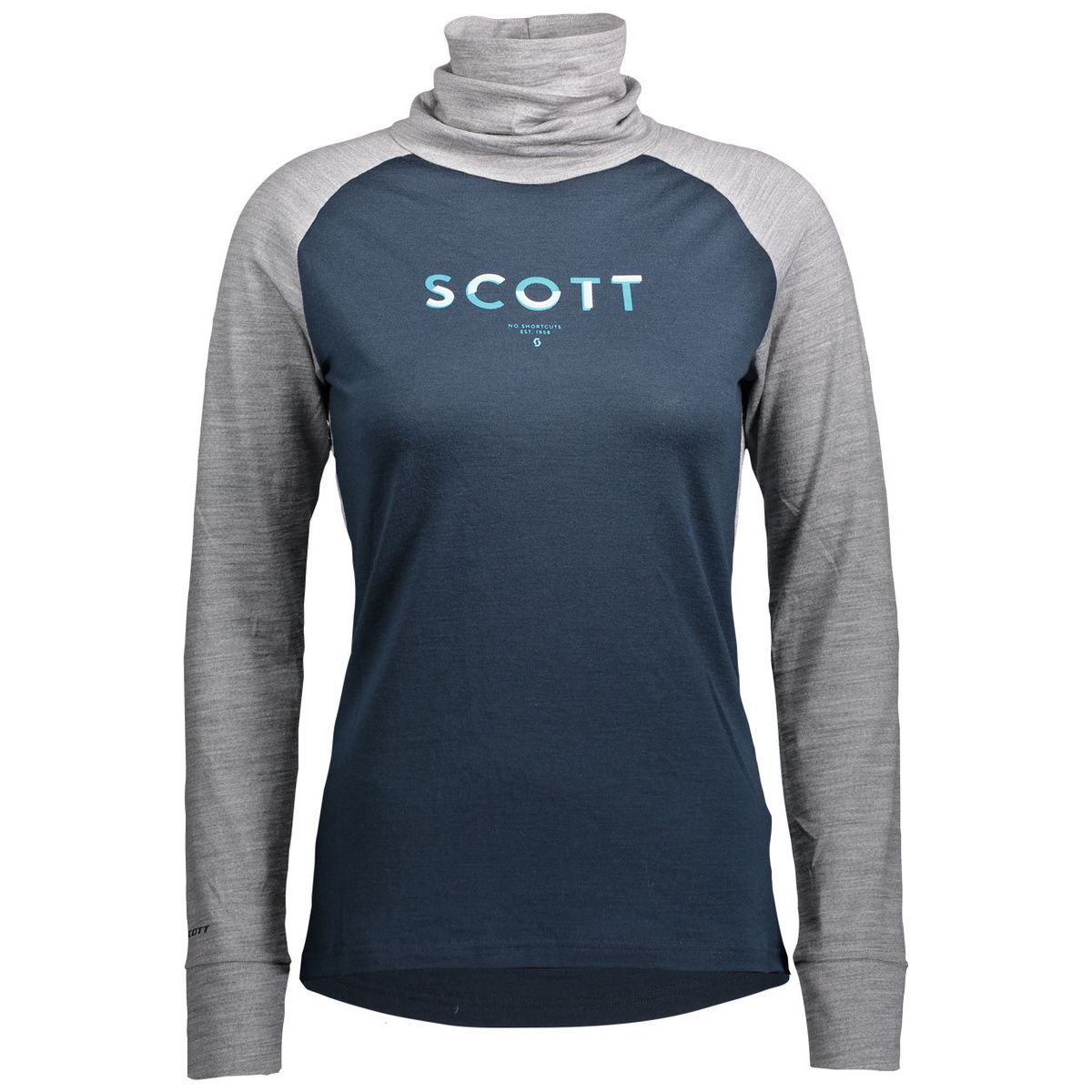 Image of Scott Damen Defined Merino High Neck Longsleeve