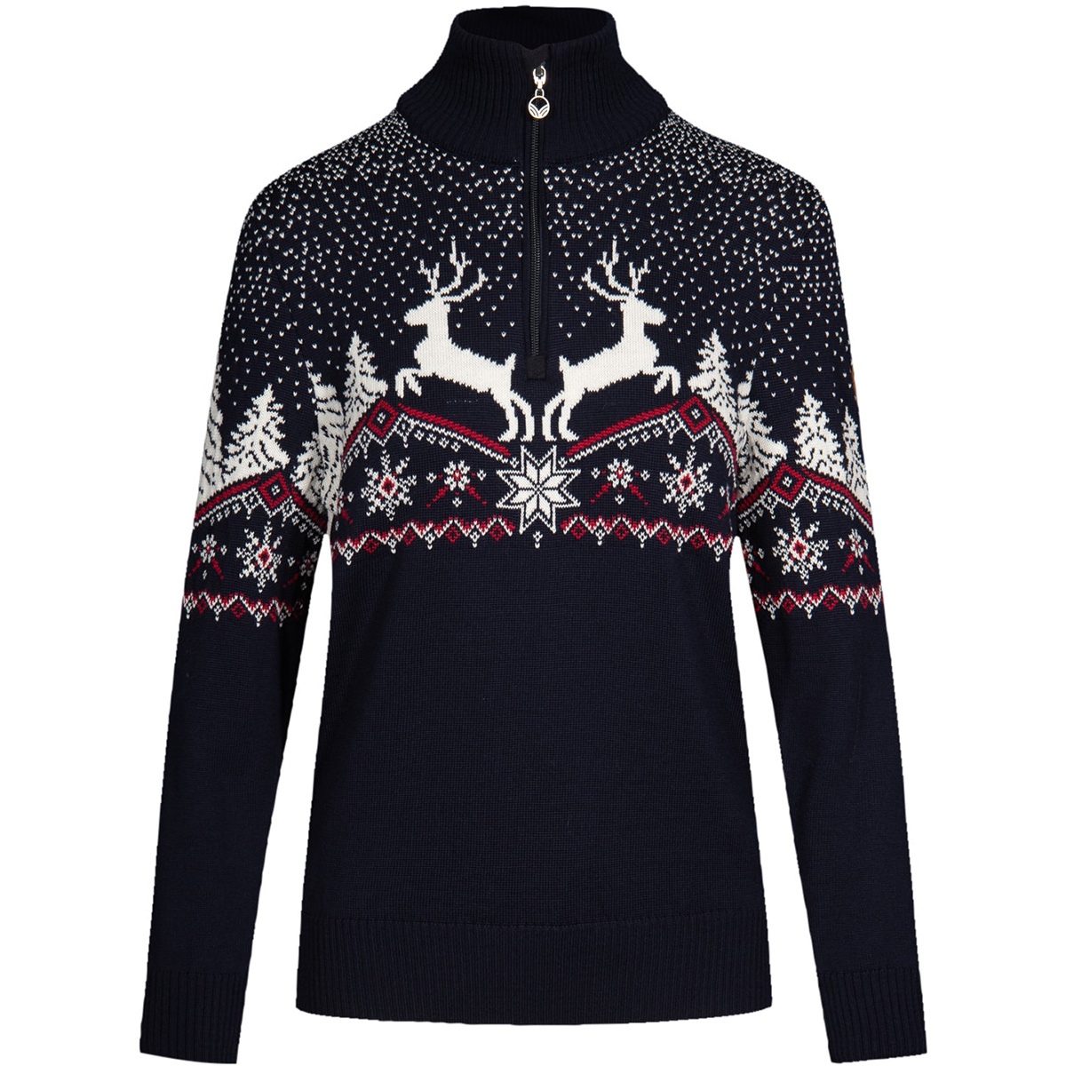 Image of Dale of Norway Donna Pullover Christmas Fem