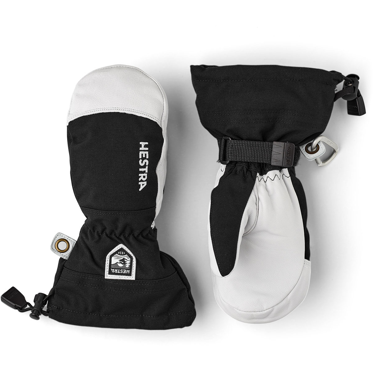 Image of Hestra Bambino Muffole da sci Army Leather Heli Ski