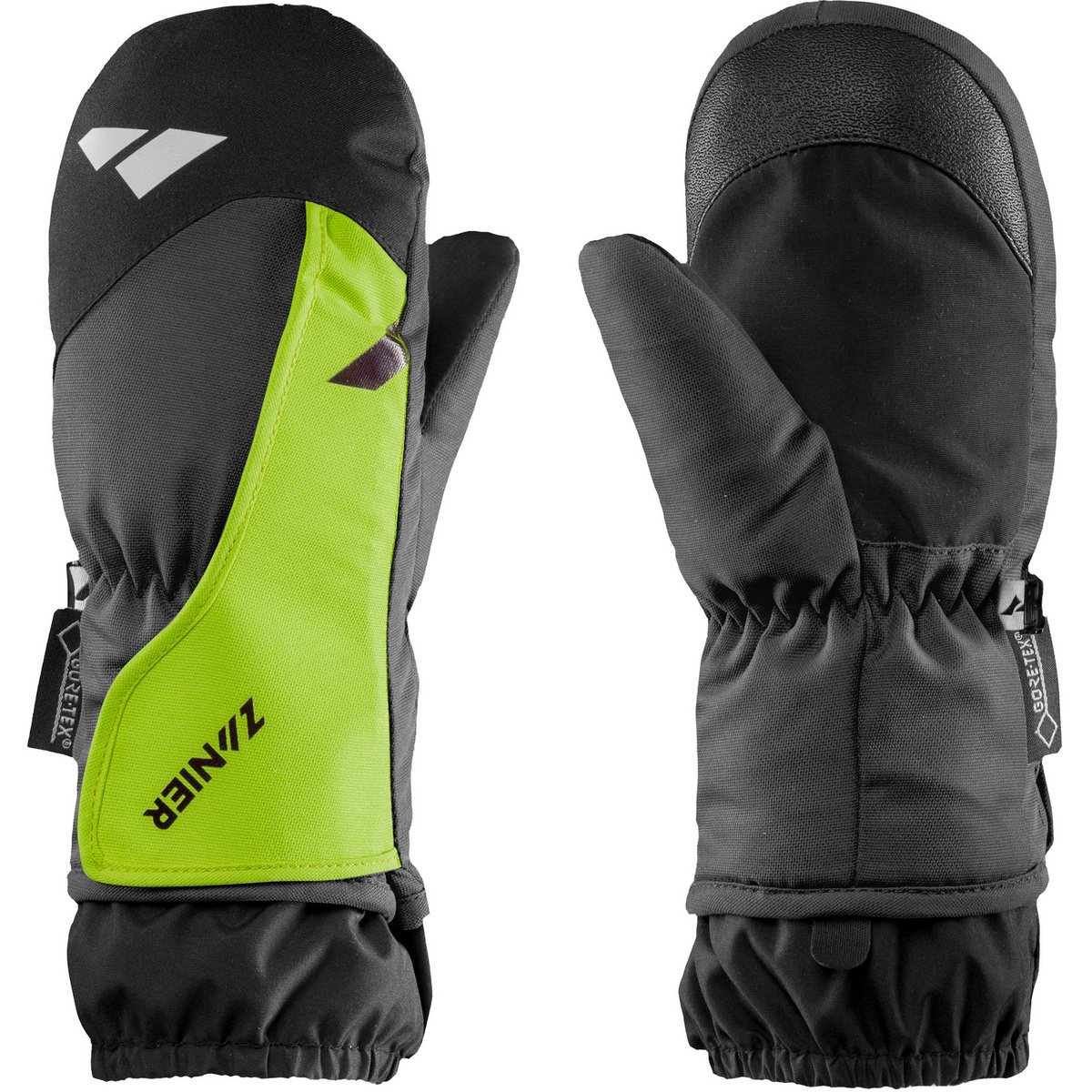 Zanier Gloves Bambino Guanti Kids GTX (Taglia XS, Nero)