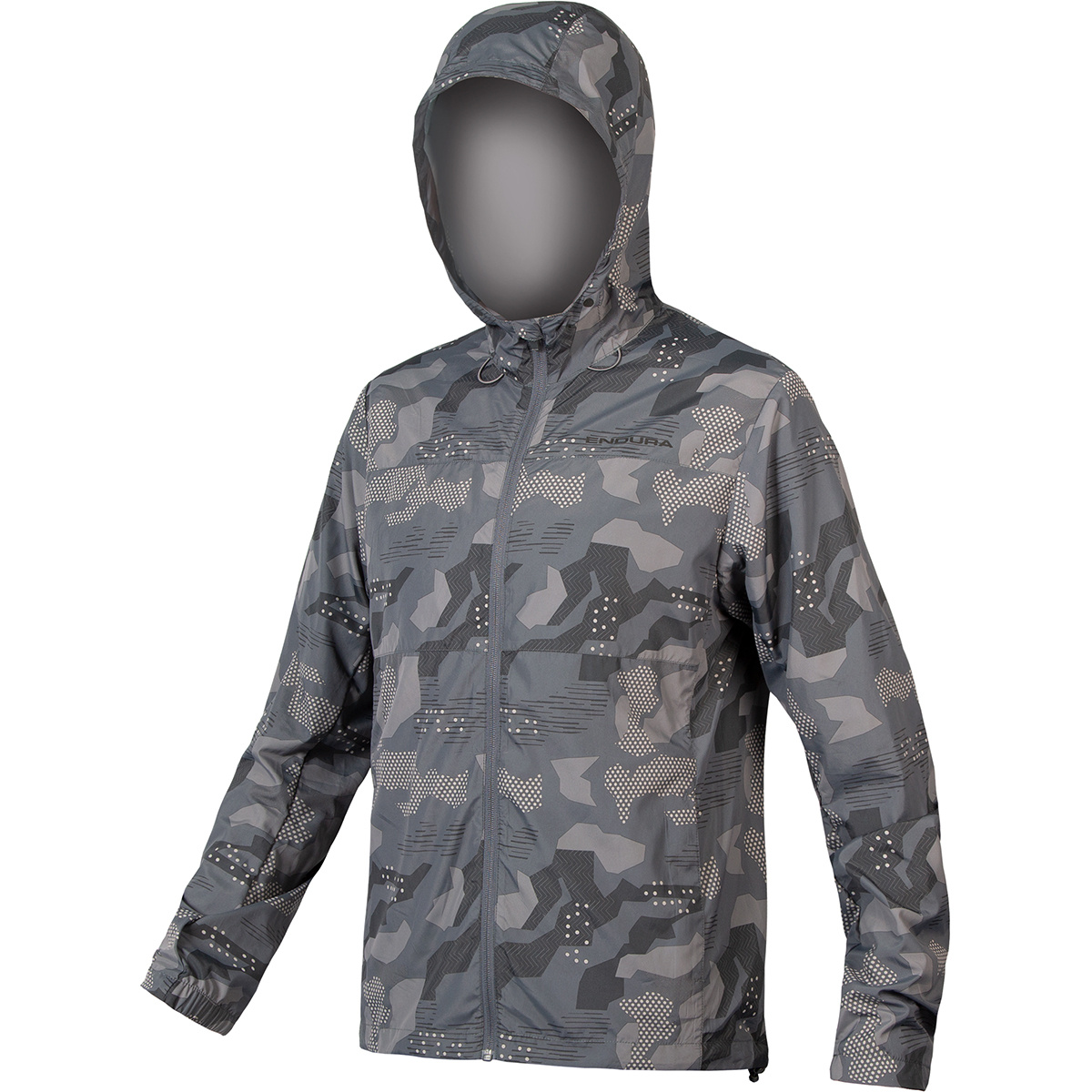 Endura Herren Hummvee Windproof Shell Jacke (Größe S, grau)