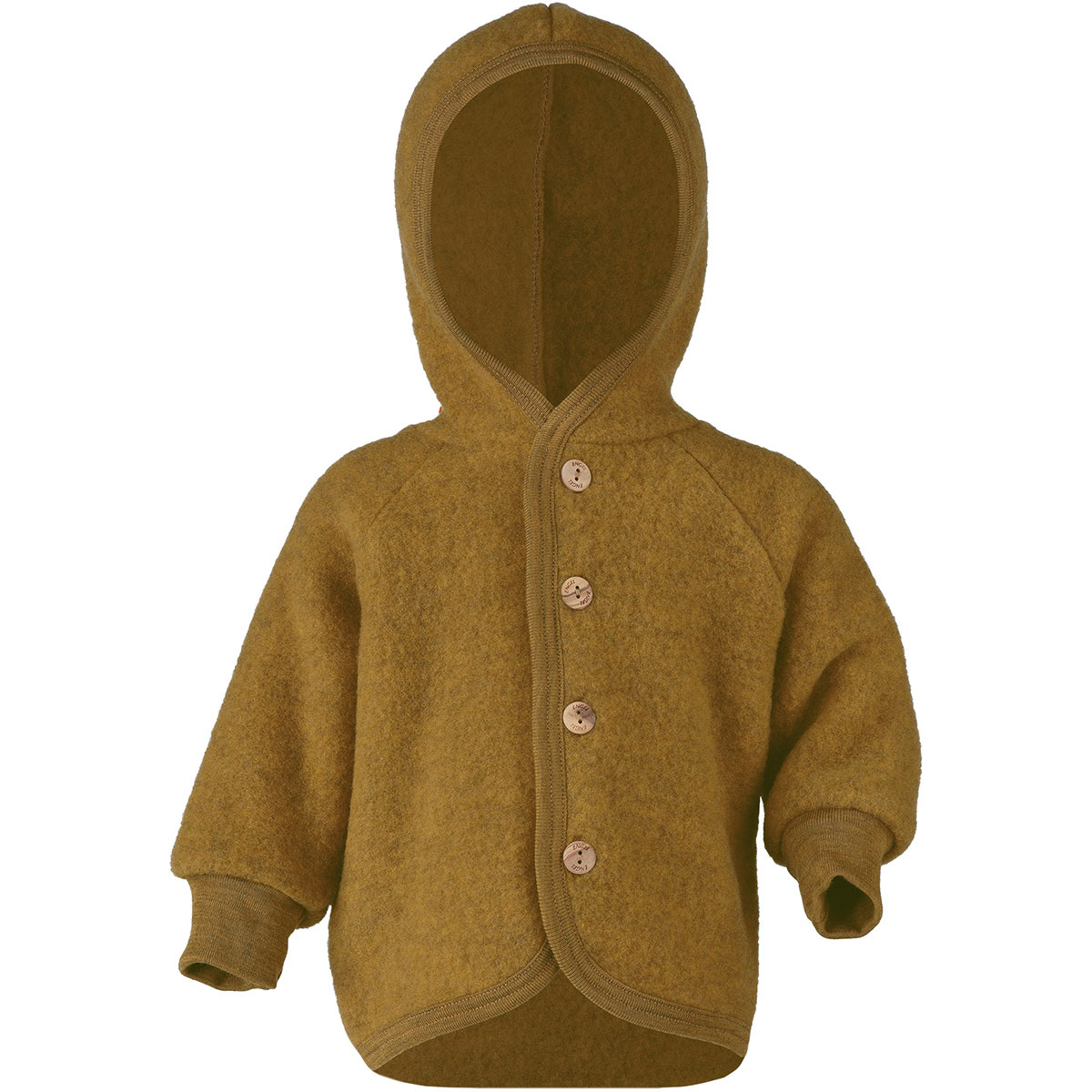 Engel Kinder Hoodie Jacke (Größe 86 , braun)