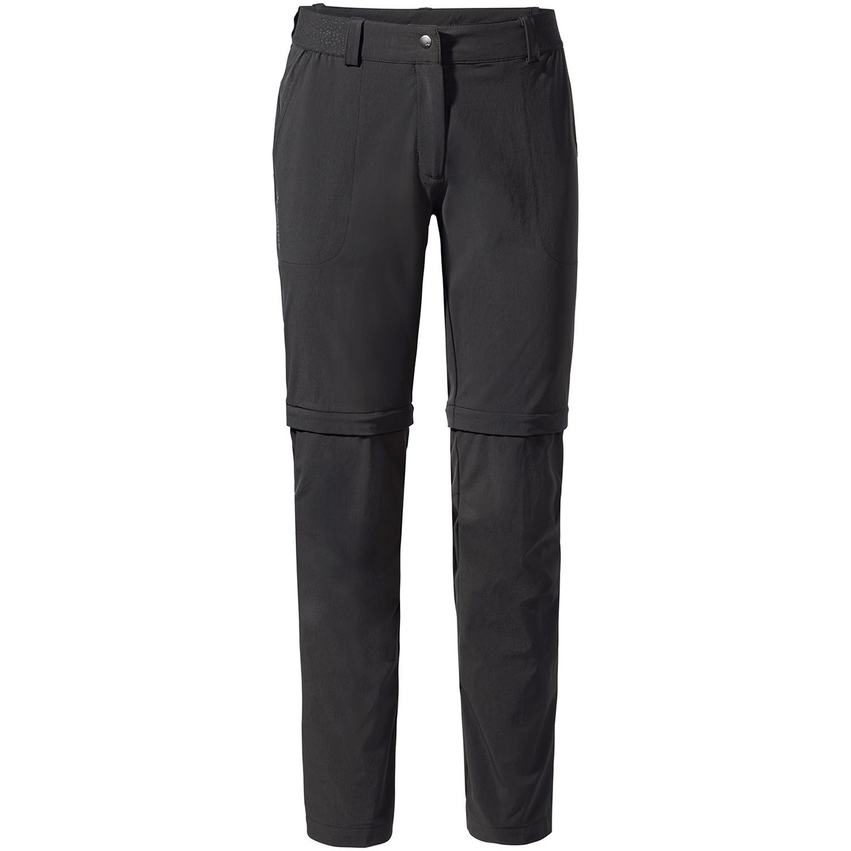 Vaude Femme Pantalon Farley Stretch Zo II (taille 4XL, Noir)