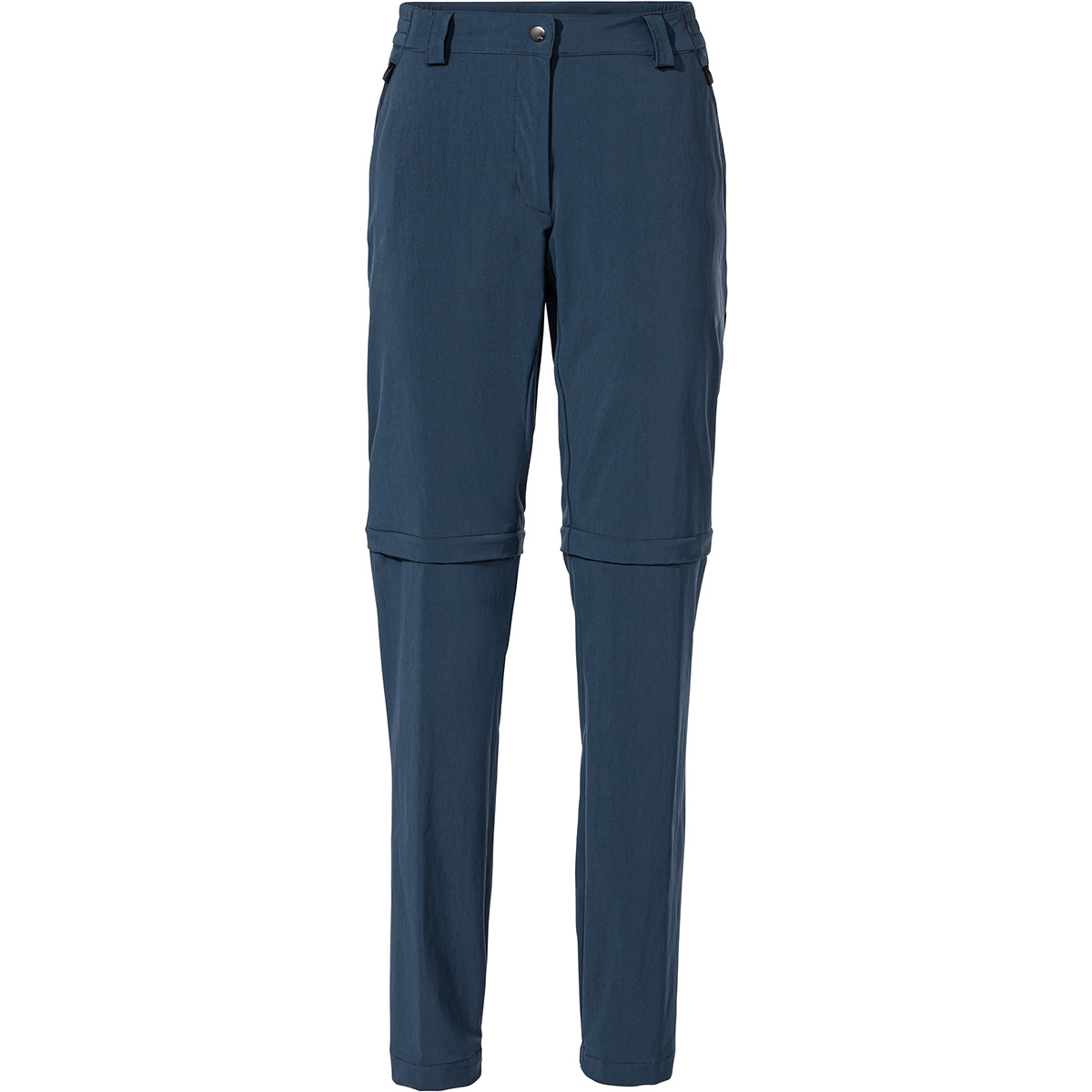 Vaude Damen Yaras Zo Radhose lang (Größe M, blau)