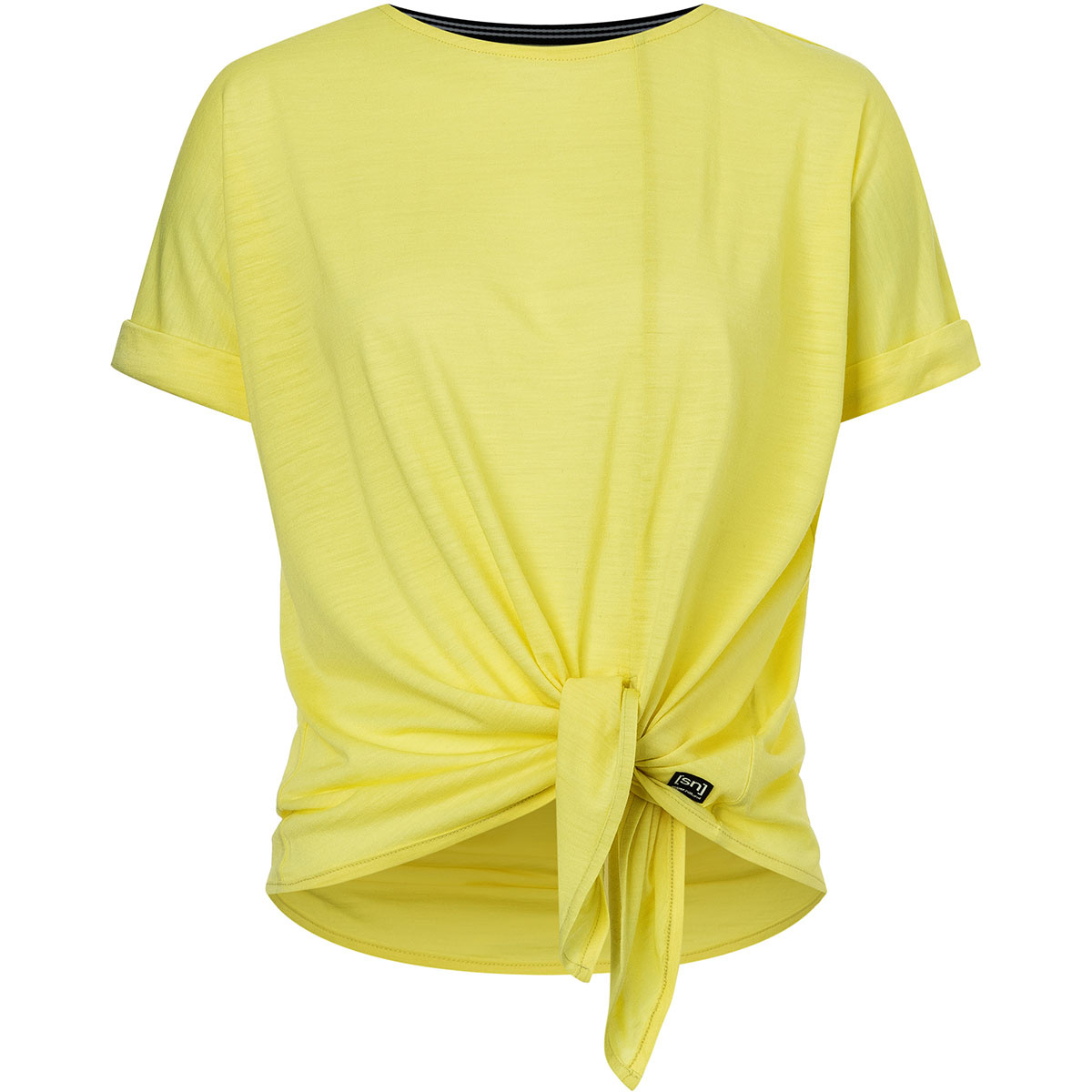 Super.Natural Damen Jp Knot T-Shirt (Größe M, gelb)