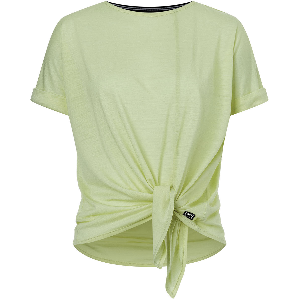 Super.Natural Damen Jp Knot T-Shirt (Größe S, gruen)