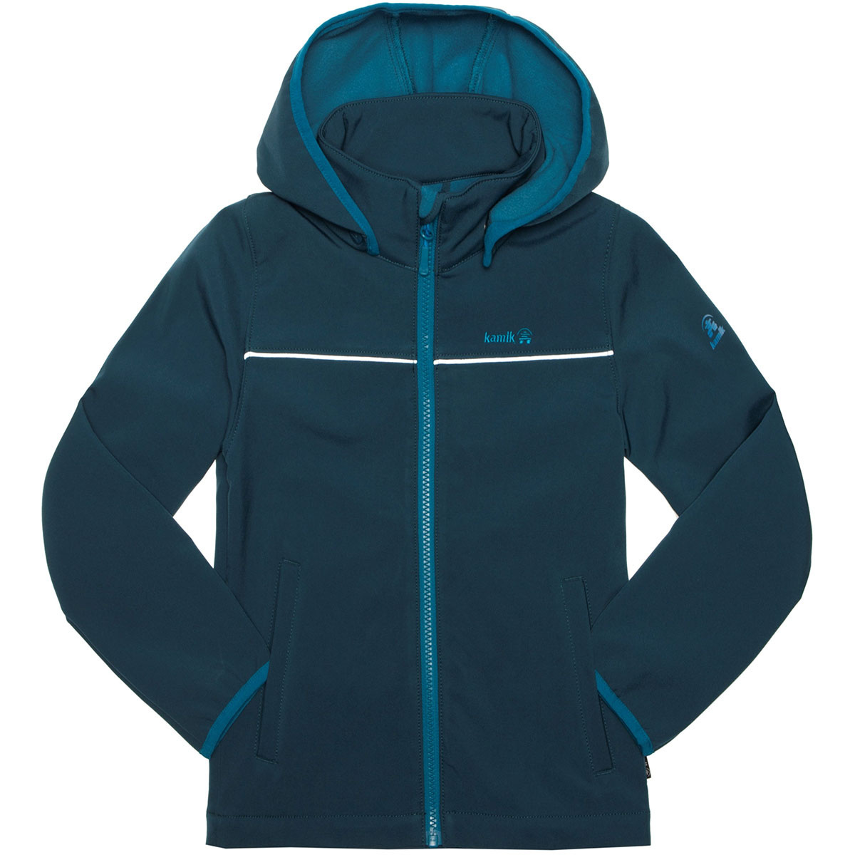 Kamik Kinder Jarvis Jacke (Größe 116, blau)