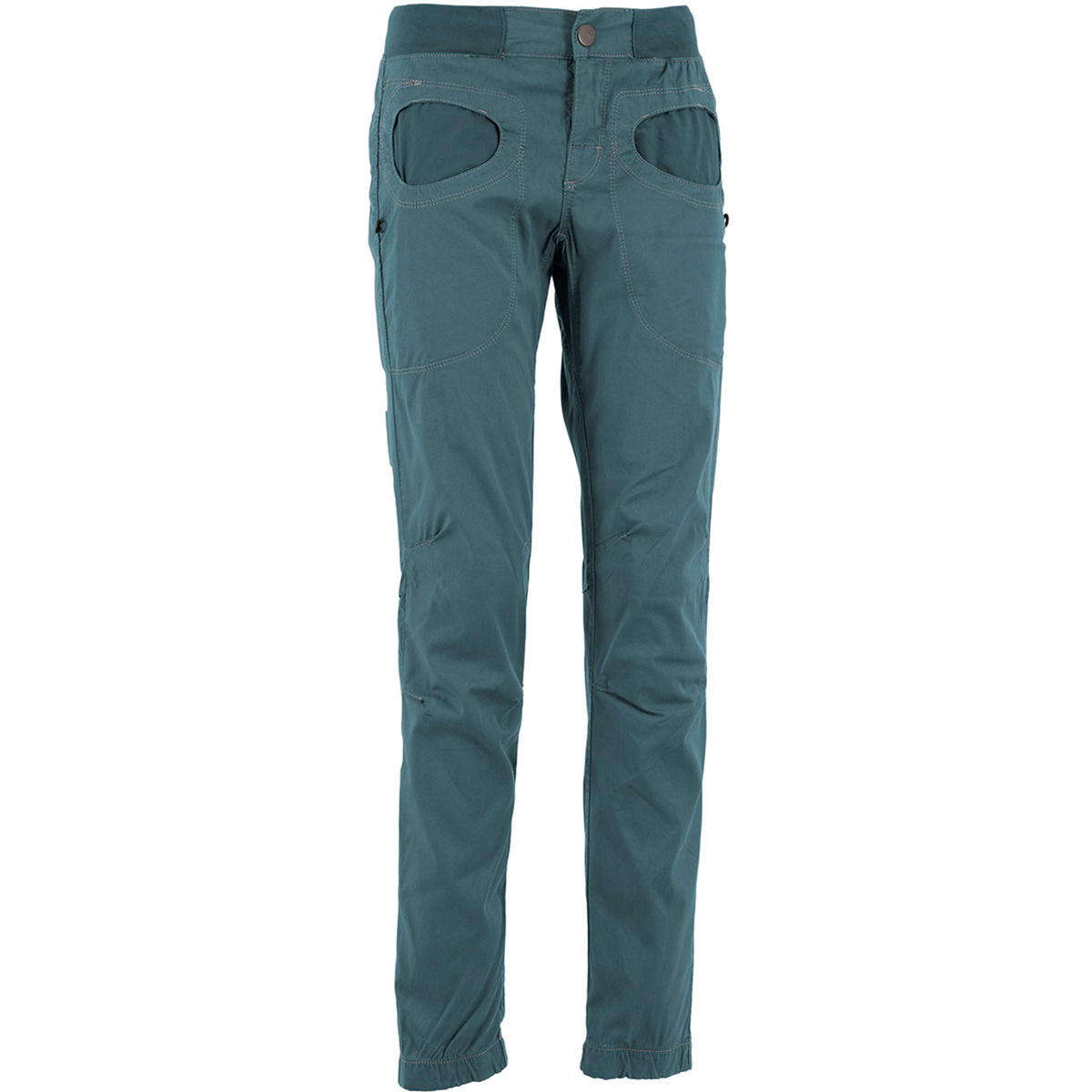 E9 Donna Pantaloni Onda Rock 2.2 (Taglia XS, Verde)