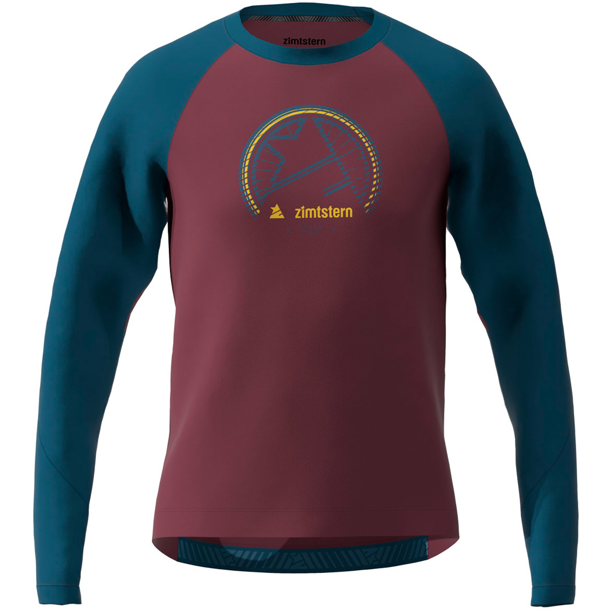Zimtstern Herren PureFlowz Ls Trikot (Größe S, rot)