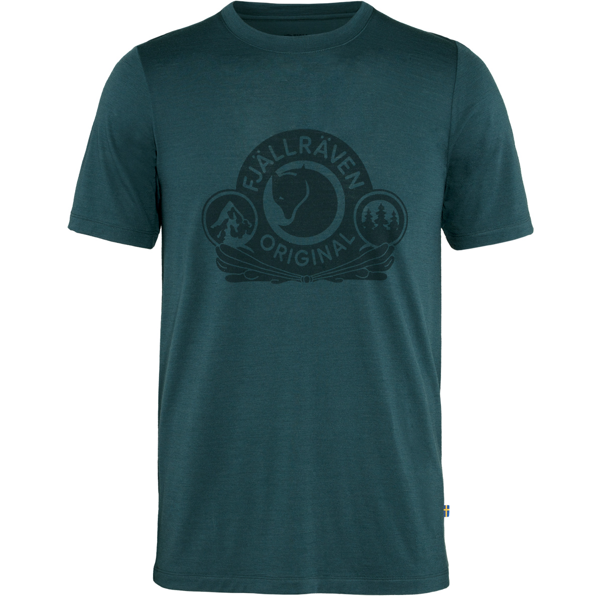 Image of Fjällräven Uomo Maglia a manica corta Abisko Wool Classic
