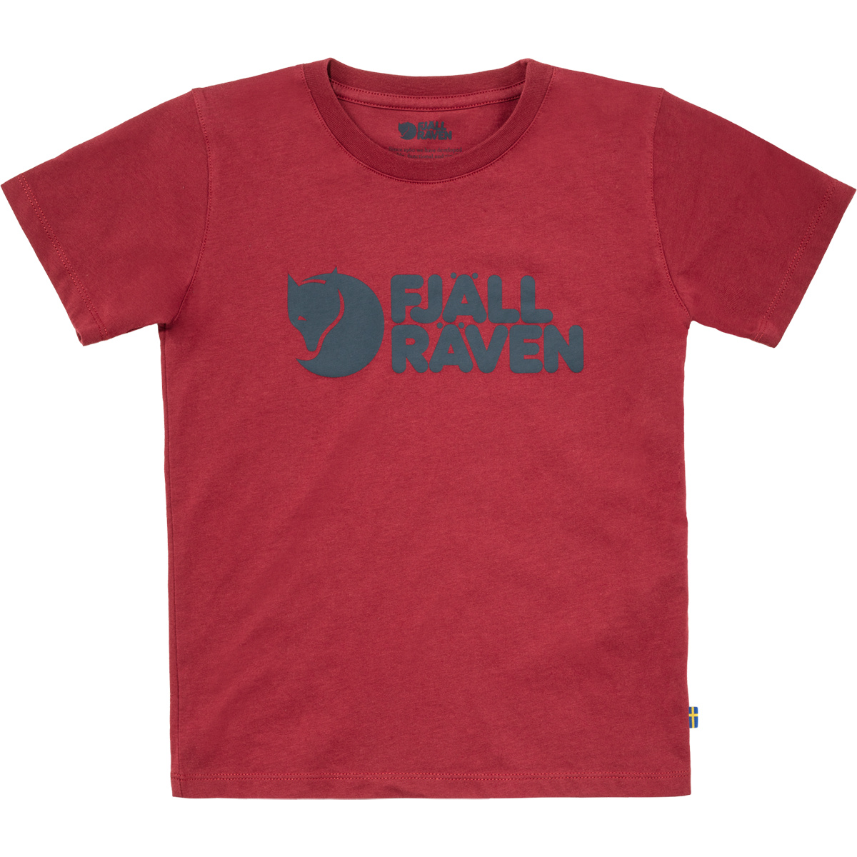 Fjällräven Kinder Logo T-Shirt (Größe 146, rot)