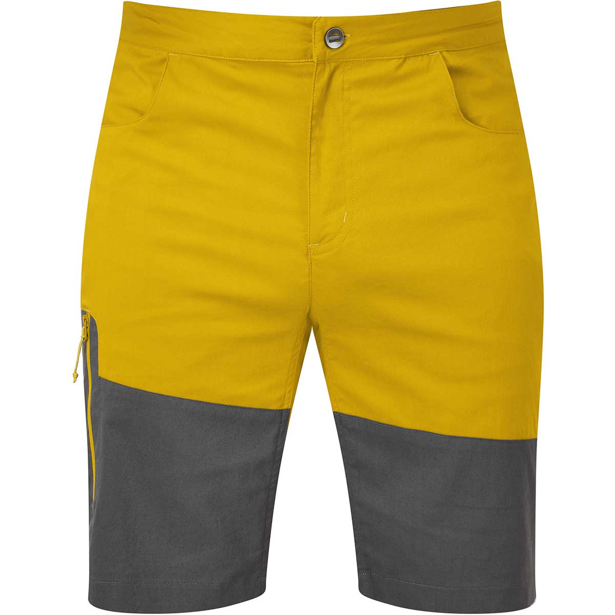 Mountain Equipment Uomo Pantaloncini Anvil (Taglia L, Giallo)
