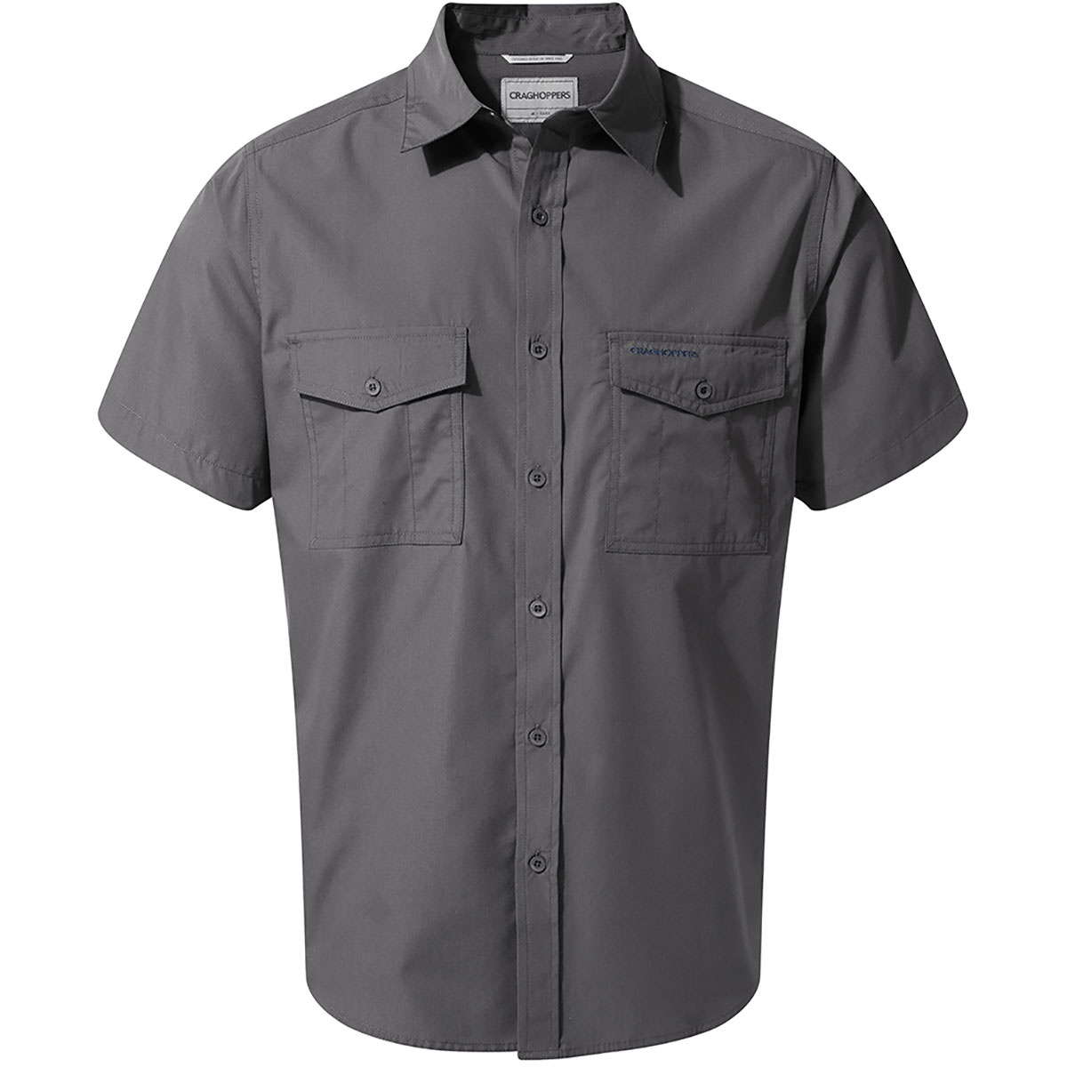 Craghoppers Uomo Camicia Kiwi (Taglia XXL, Blu)