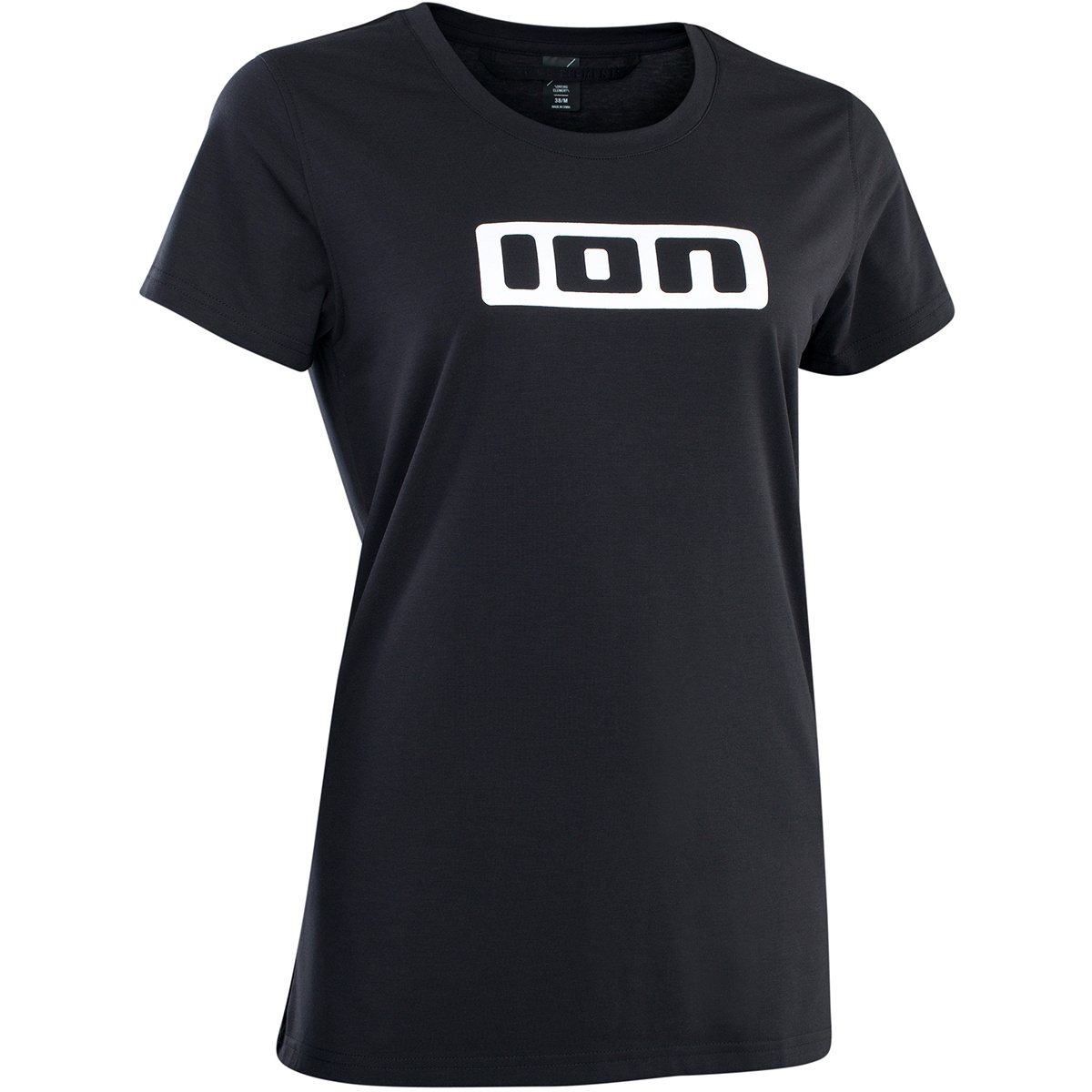 ION Damen Logo DR SS Radtrikot (Größe M, schwarz)