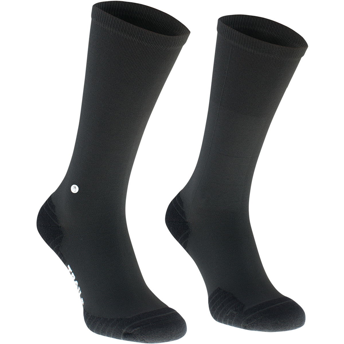 ION Calze da ciclismo Bike Long (Taglia 39 , Nero)
