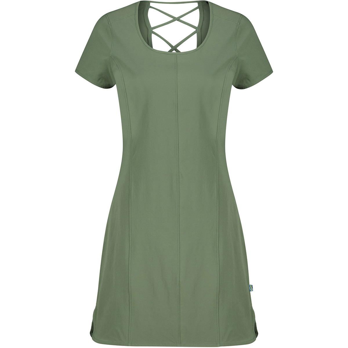 Meru Donna Vestito Soledad (Taglia S, Verde oliva)