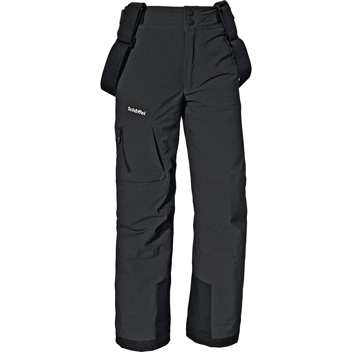 Schöffel Kinder Joran Ski Hose (Größe 152, schwarz)