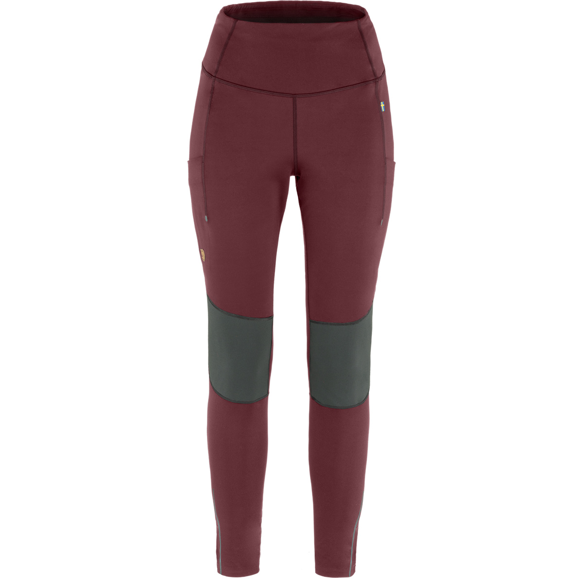 Fjällräven Damen Abisko Värm Trekking Tights (Größe XL, rot)