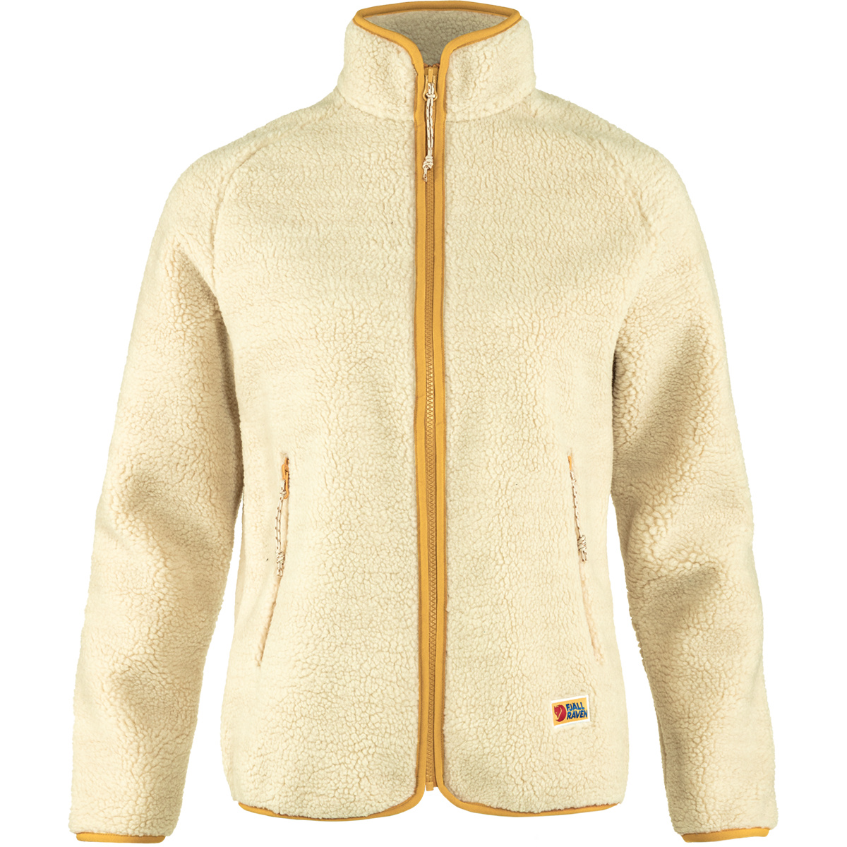 Fjällräven Damen Vardag Pile Fleece Jacke (Größe XS, weiss)