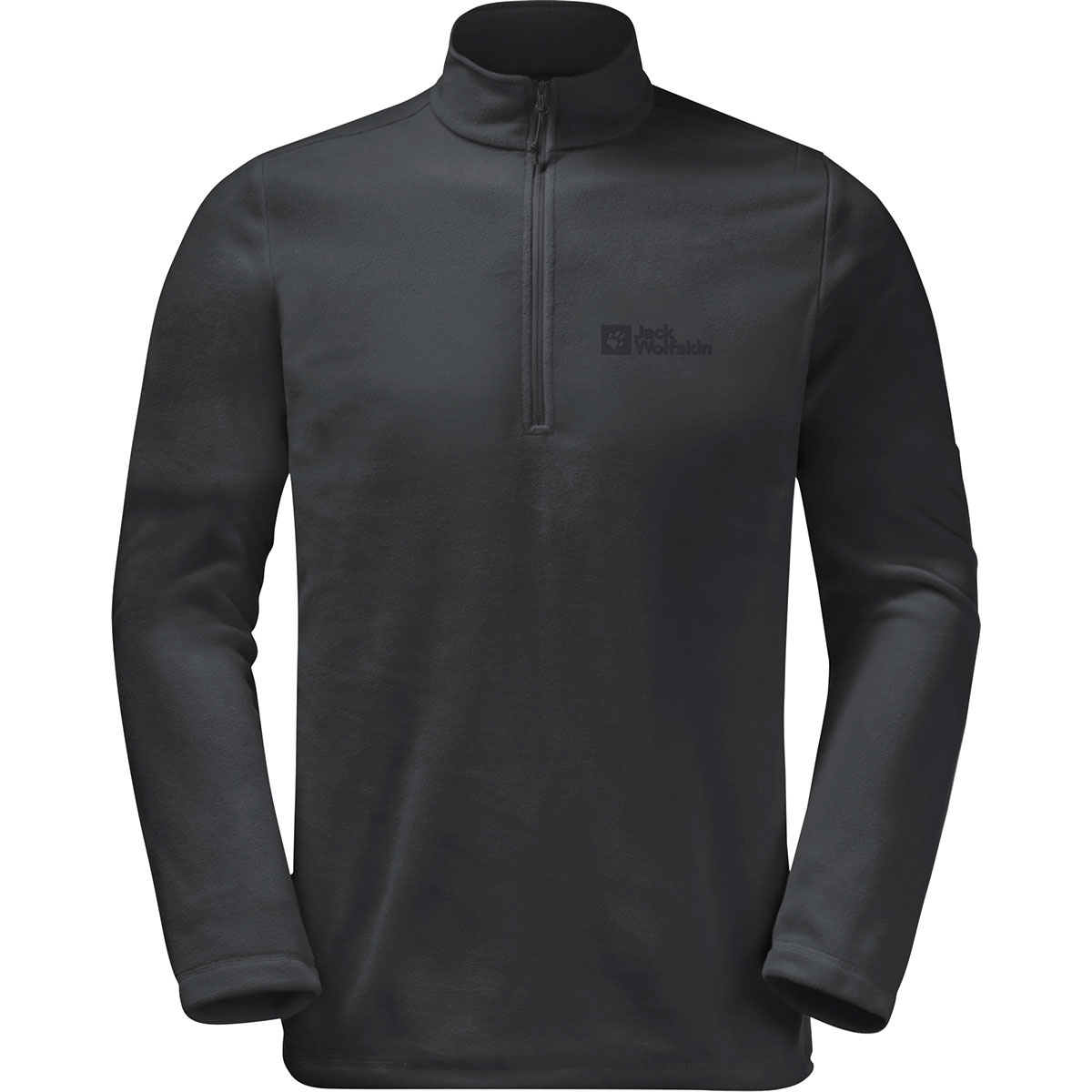 Jack Wolfskin Herren Taunus Half Zip Pullover (Größe S, schwarz)