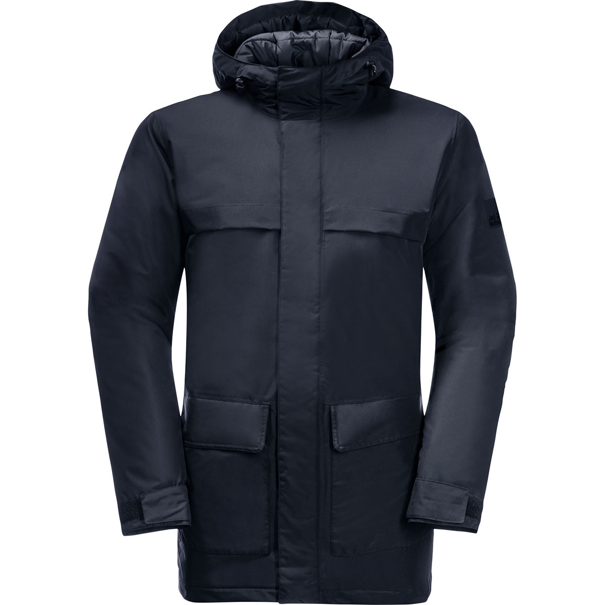Jack Wolfskin Homme Parka Winterlager (taille L, Bleu)