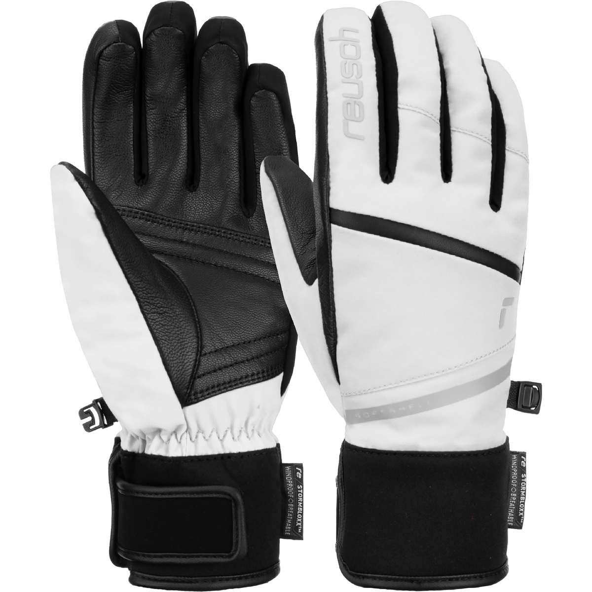 Reusch Donna Guanti Tessa STORMBLOXX™ (Taglia 7.5, Bianco)