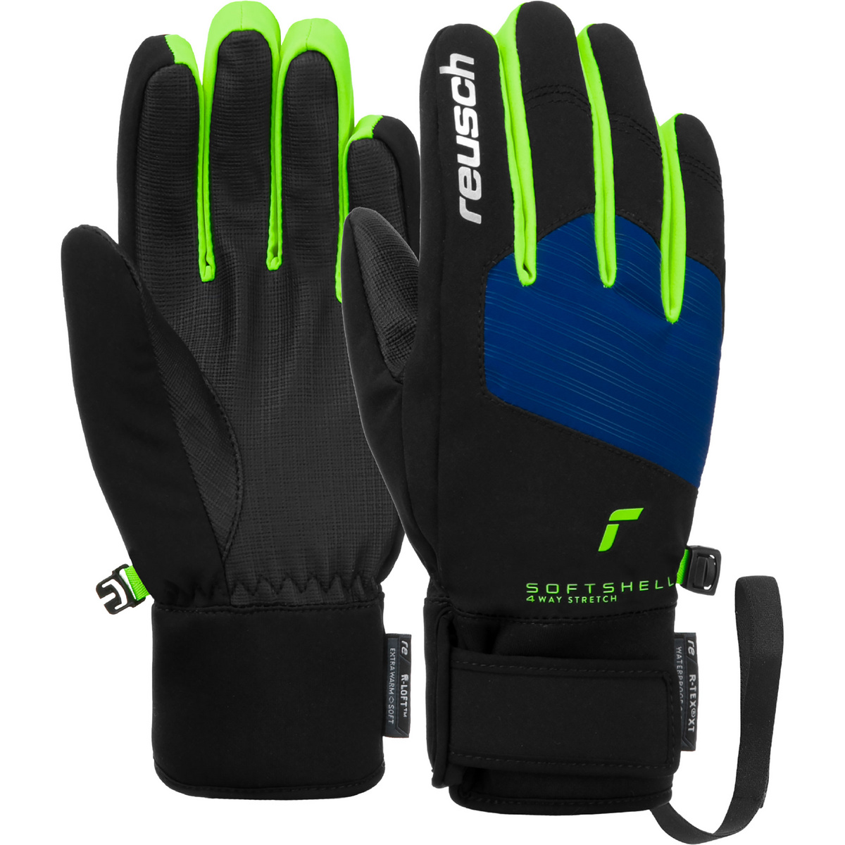 Reusch Kinder Simon R-TEX® XT Handschuhe (Größe 4.5, schwarz)