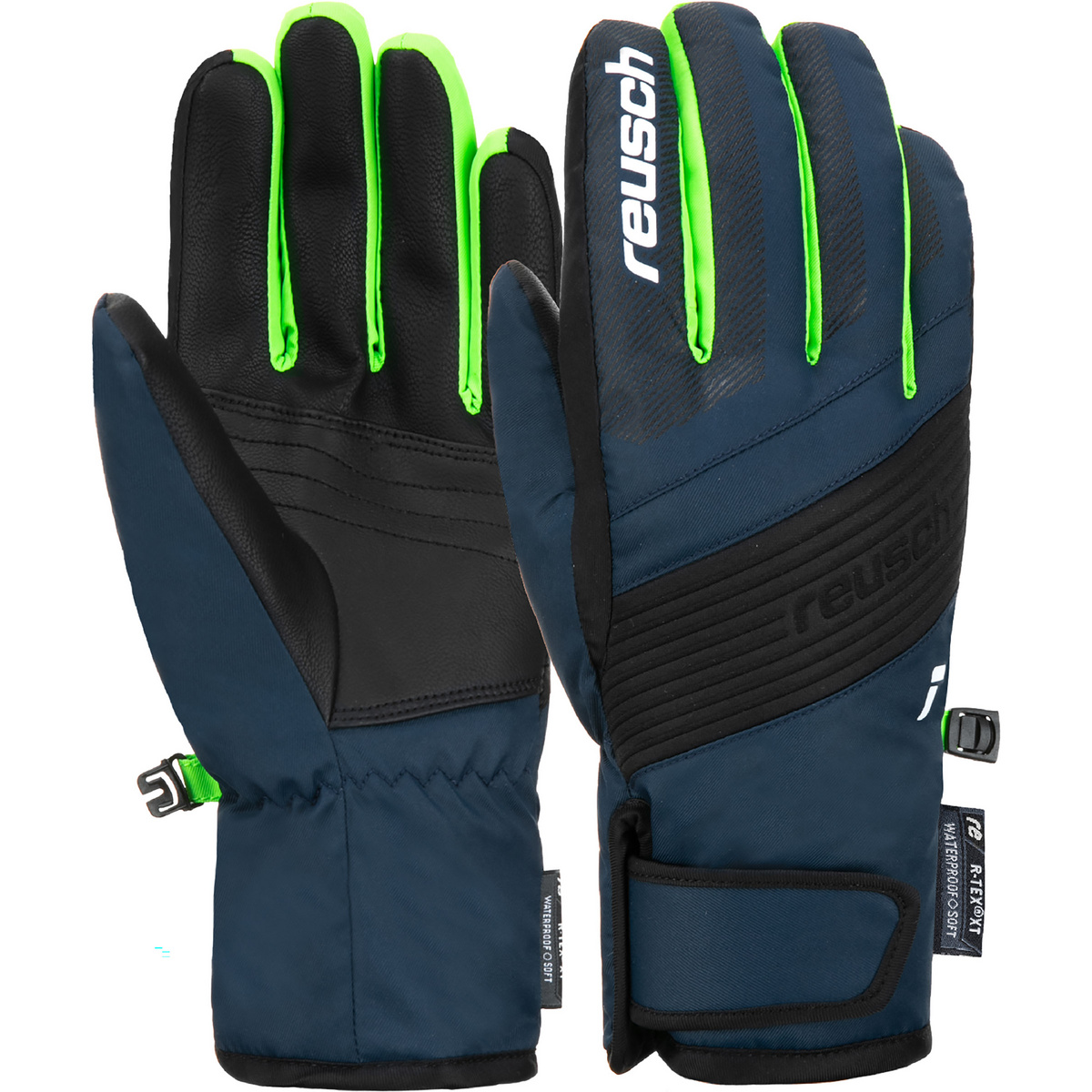 Reusch Bambino Guanti Duke R-TEX® XT (Taglia 4, Nero)