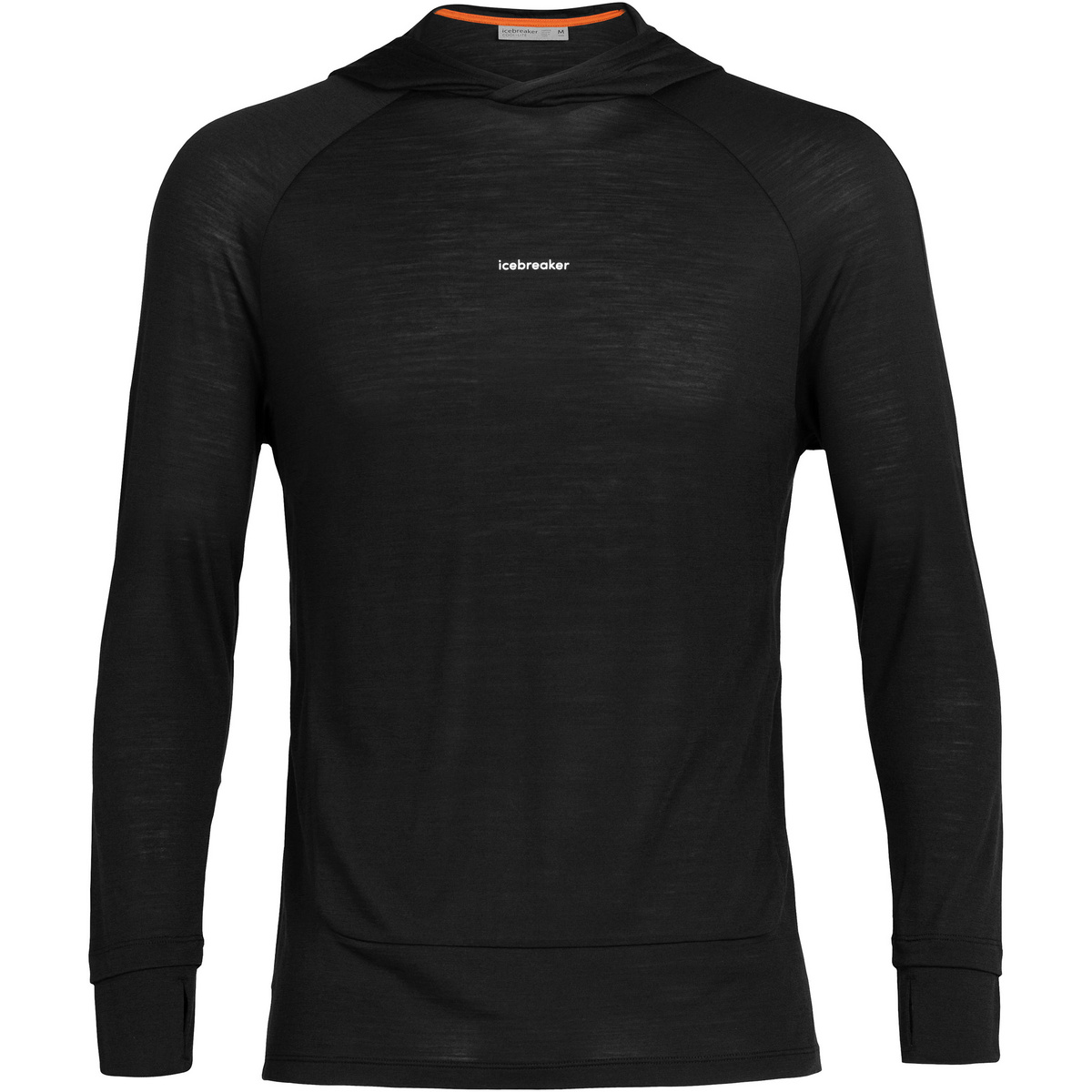 Icebreaker Herren Cool-Lite Hoodie Longsleeve (Größe XS, schwarz)