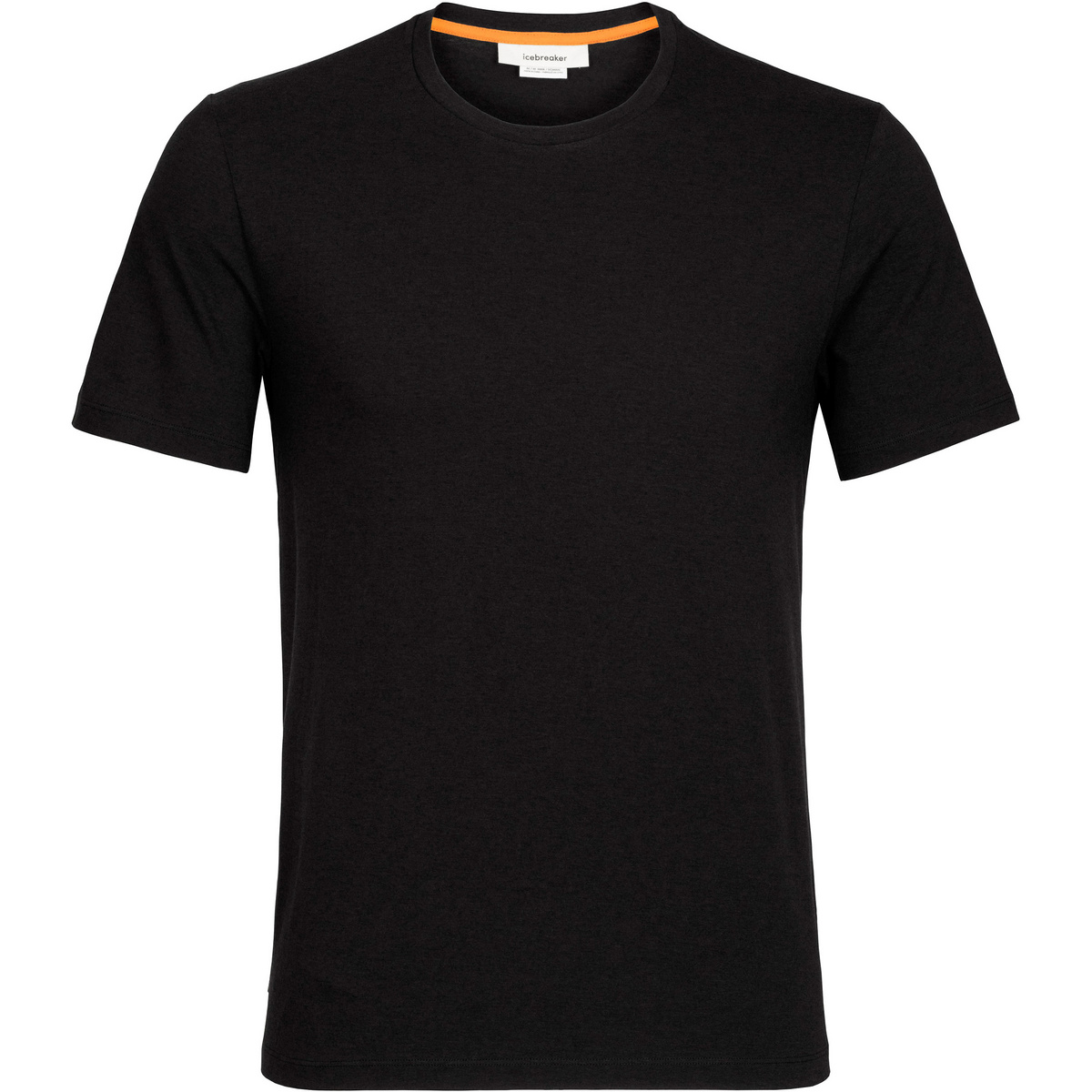 Icebreaker Homme T-shirt Central Classic (taille XL, Noir)