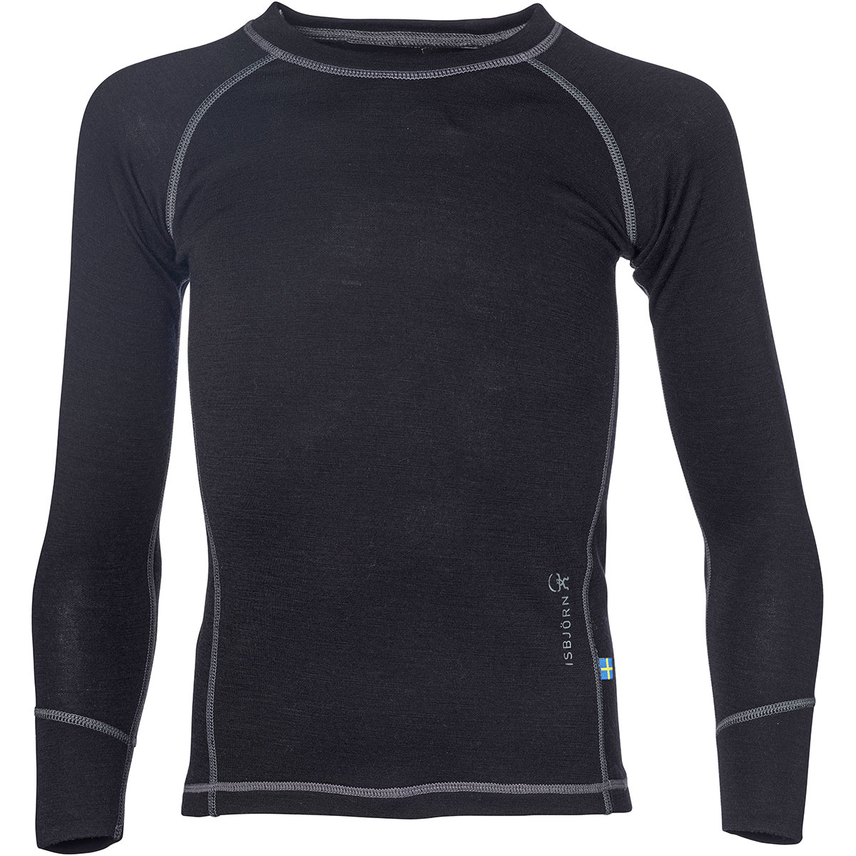Isbjörn of Sweden Kinder Husky Teen Longsleeve (Größe 170 , schwarz)