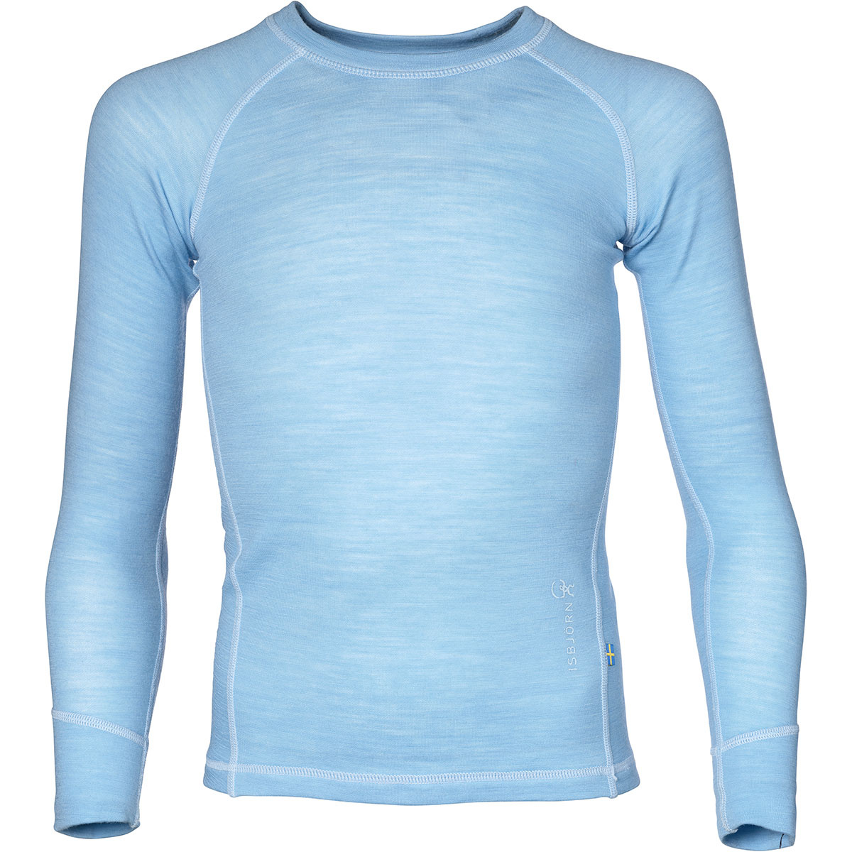 Isbjörn of Sweden Enfants T-shirt long Husky (taille 104 , Bleu)