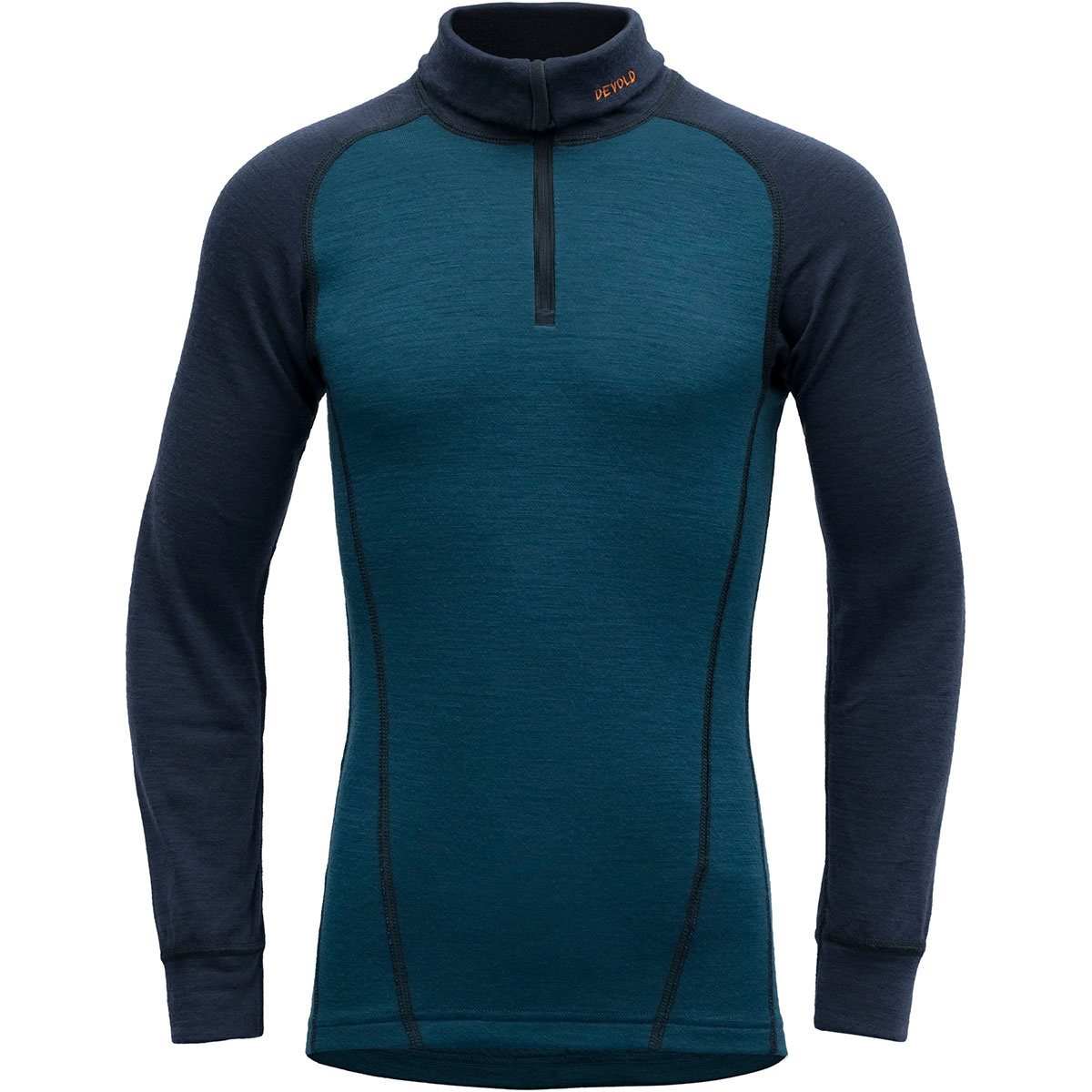 Image of Devold Bambino Maglia a maniche lunghe Duo Active Merino Zip Neck