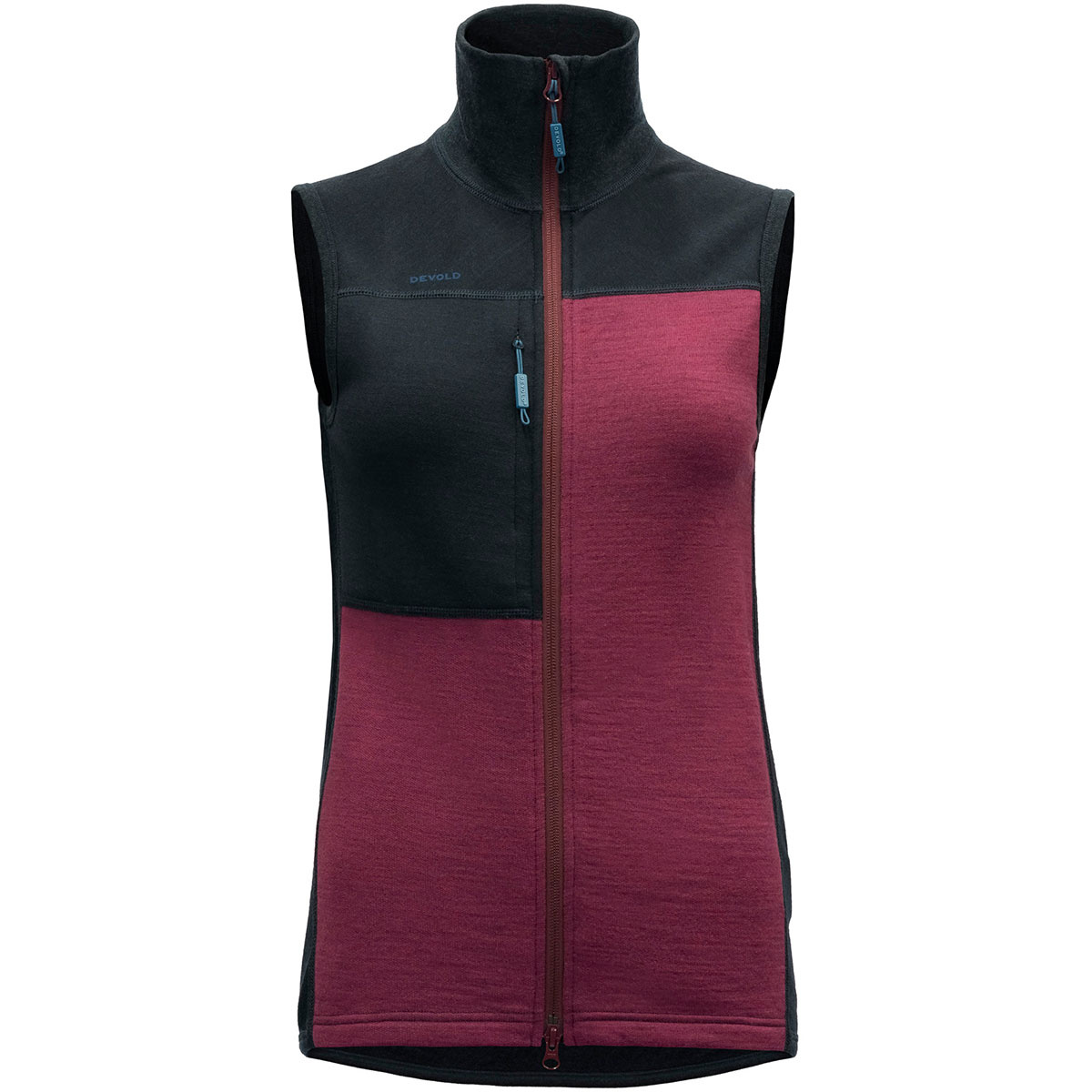 Devold Donna Gilet Nibba Pro Merino (Taglia S, Blu)