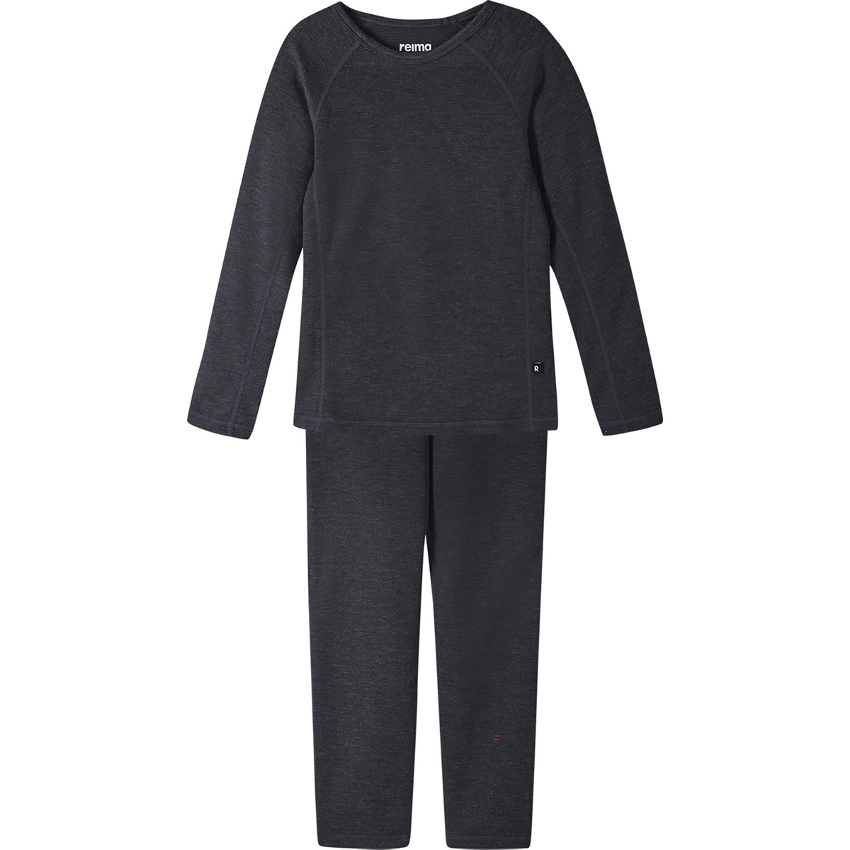 reima Kinder Lani Thermal Unterwäsche Set (Größe 130, schwarz)