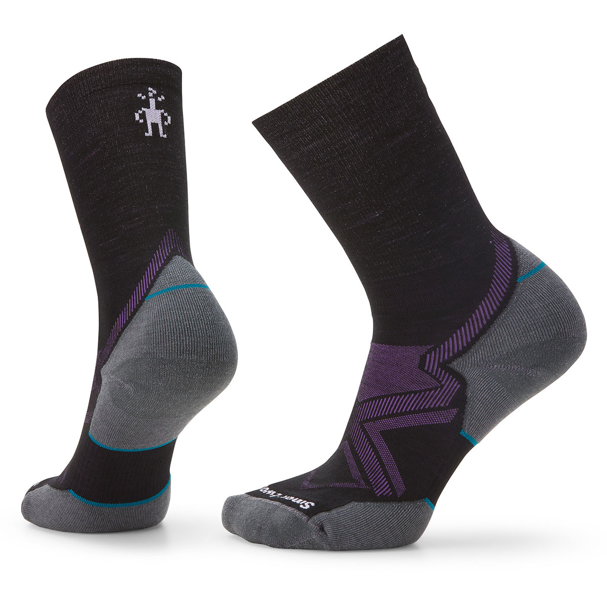 Image of Smartwool Donna Calzini Run Cold Weather Targeted Cushion Crew