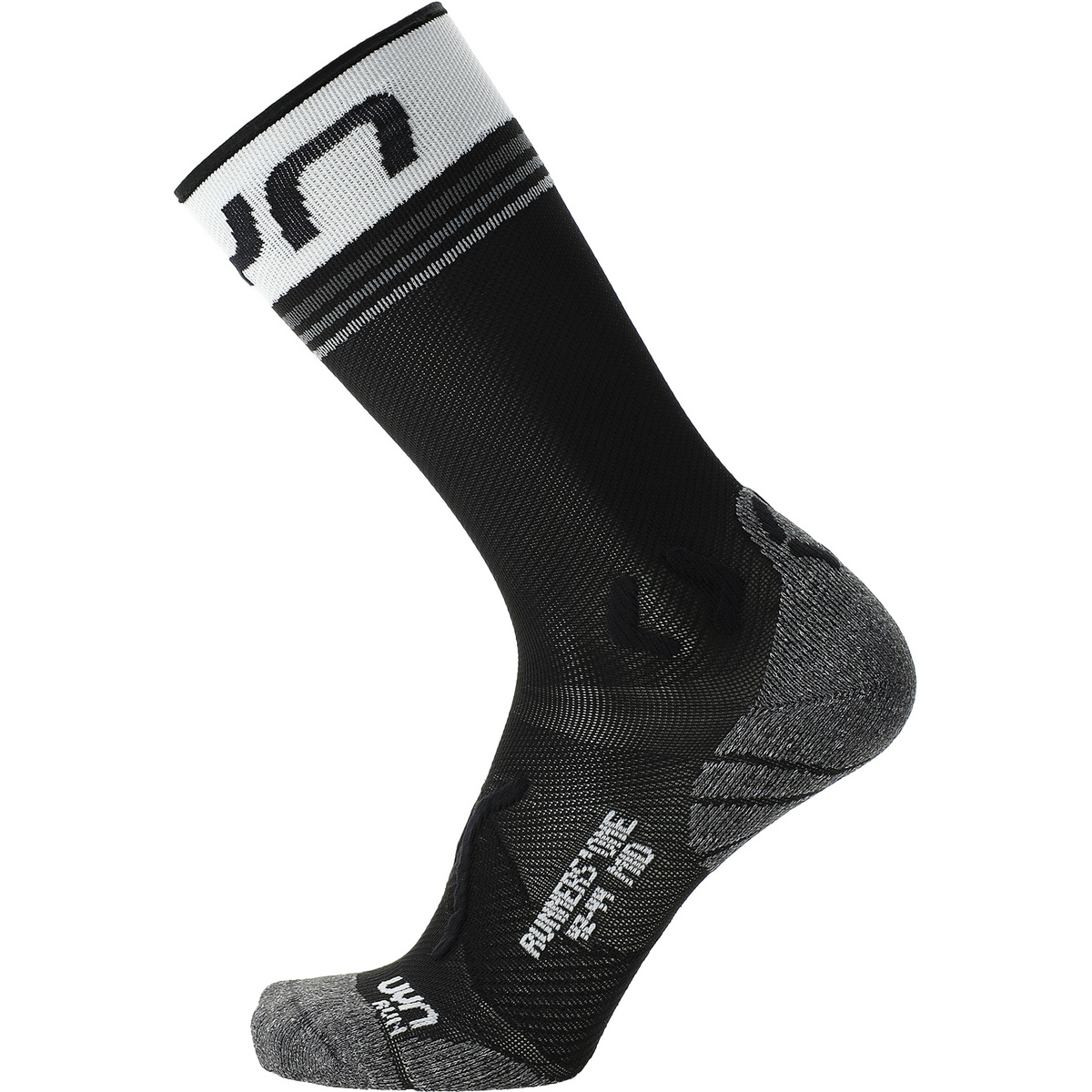 Uyn Femme Chaussettes Runner's One Mid (taille 41 , Noir)