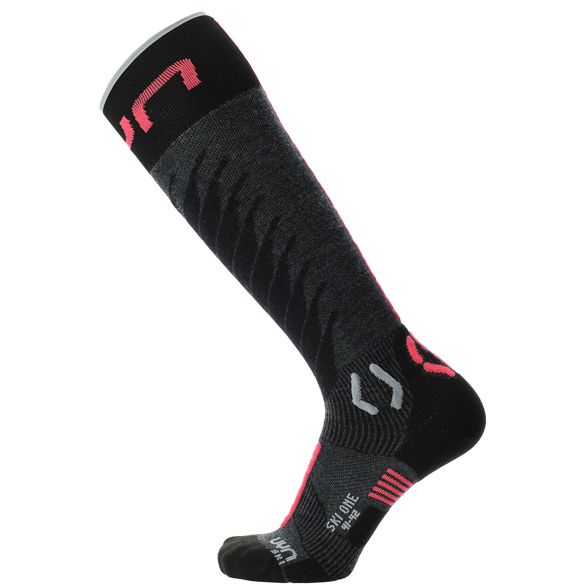 Uyn Damen Ski One Merino Socken (Größe 37 , schwarz)
