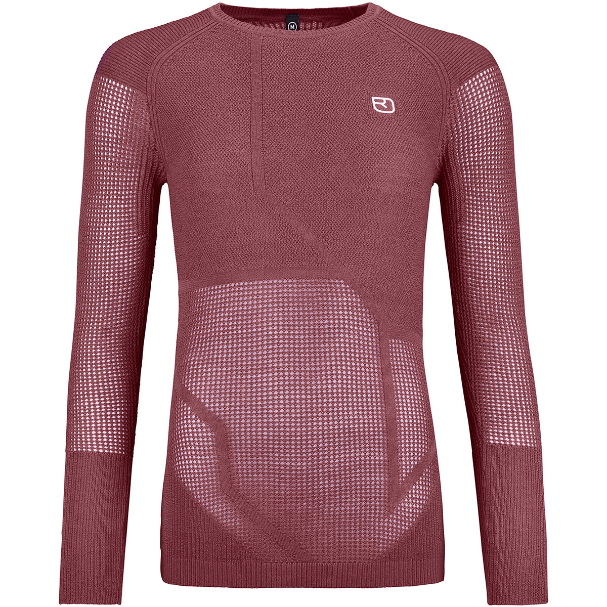 Ortovox Damen Merino Thermovent Longsleeve (Größe XS, rot)