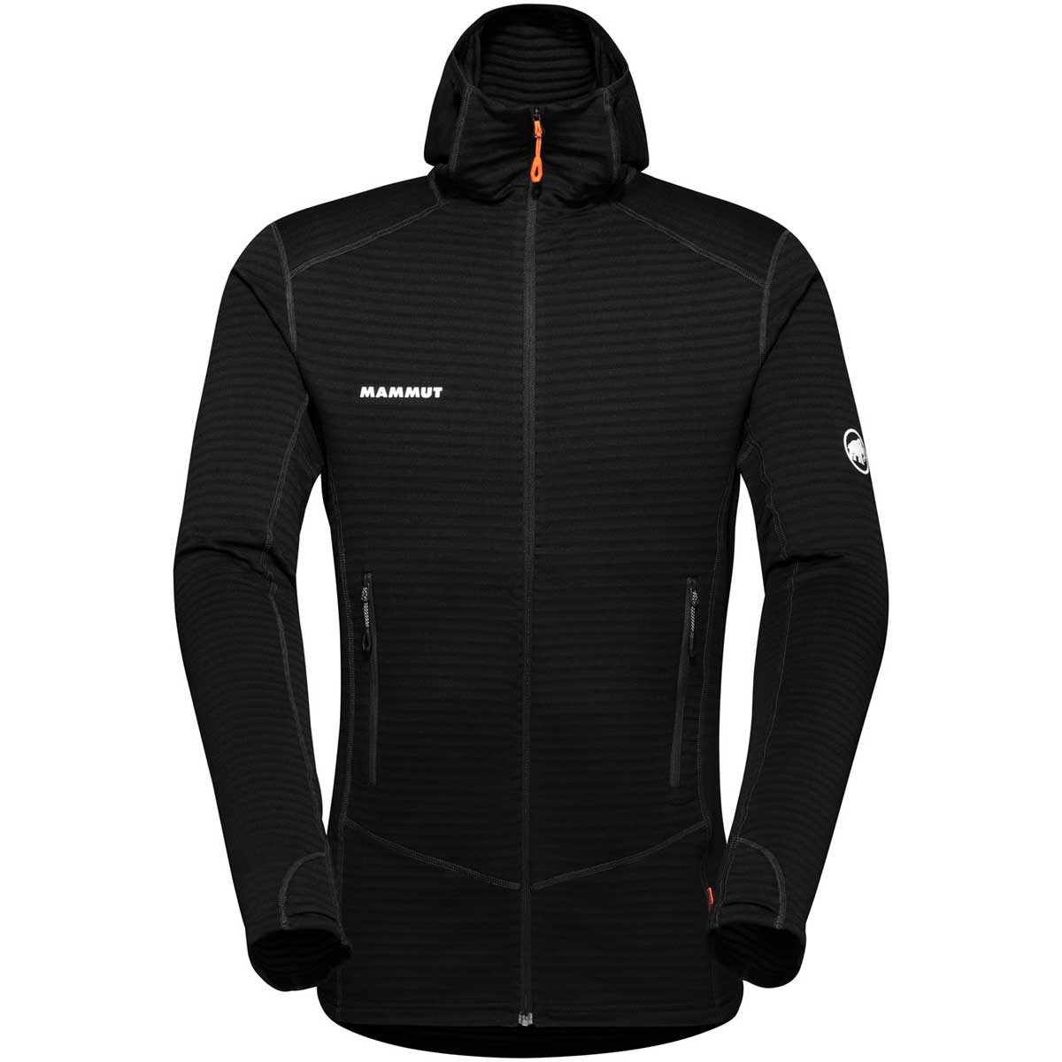 Mammut Uomo Giacca con cappuccio Taiss Light ML (Taglia XL, Nero)