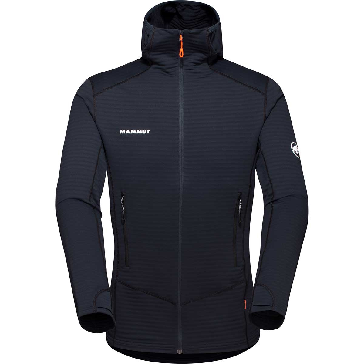 Mammut Uomo Giacca con cappuccio Taiss Light ML (Taglia M, Blu)