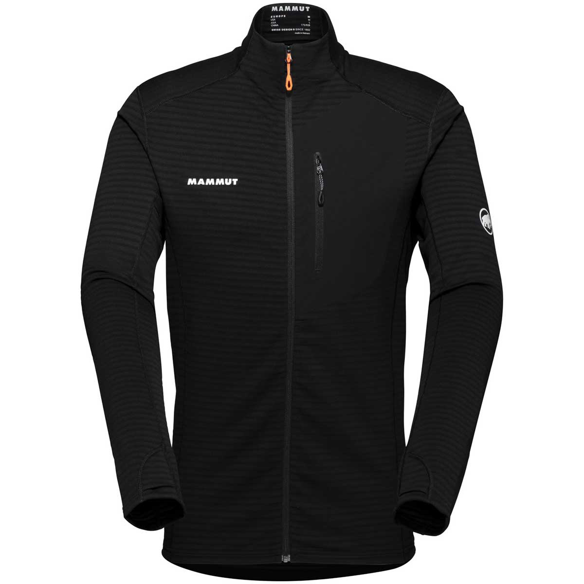 Mammut Herren Taiss Light ML Jacke (Größe 3XL, schwarz)