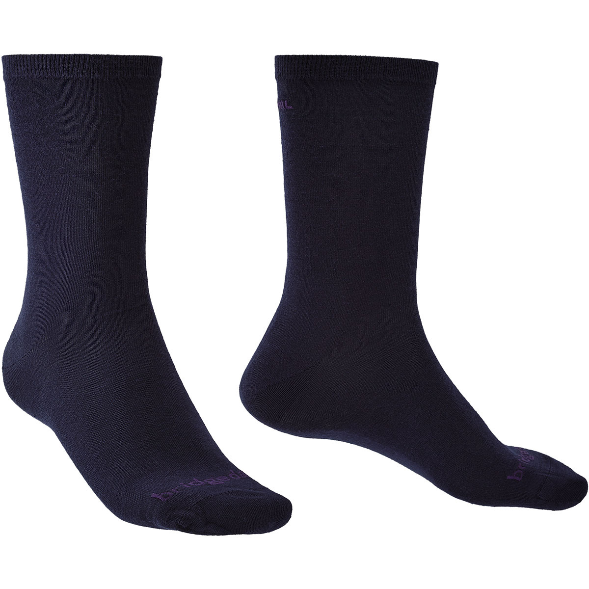 Bridgedale Baselayer Thermal 2er Pack Socken (Größe 48 , blau)